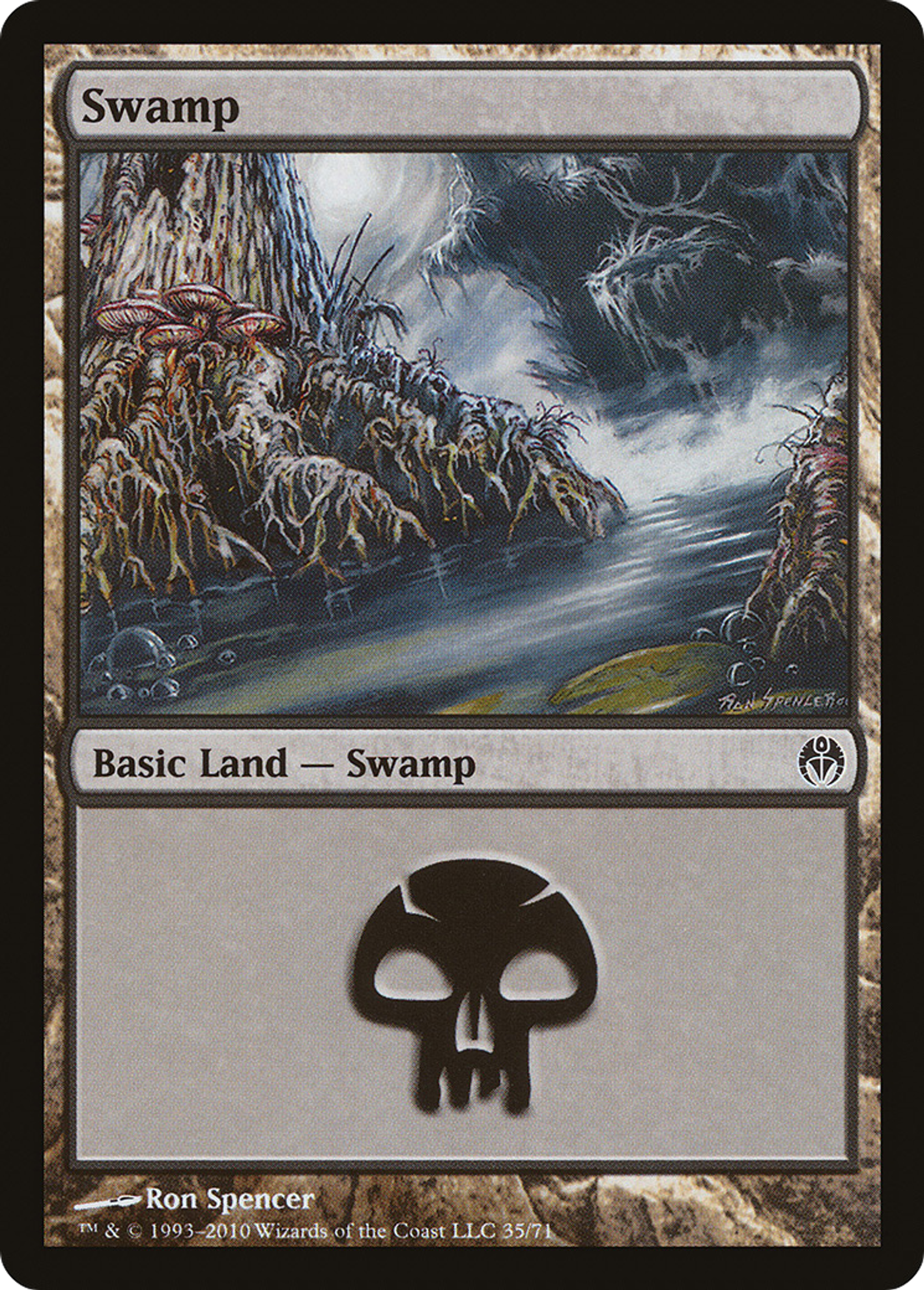 Swamp — Duel Decks: Phyrexia vs. the Coalition — Magic: The Gathering