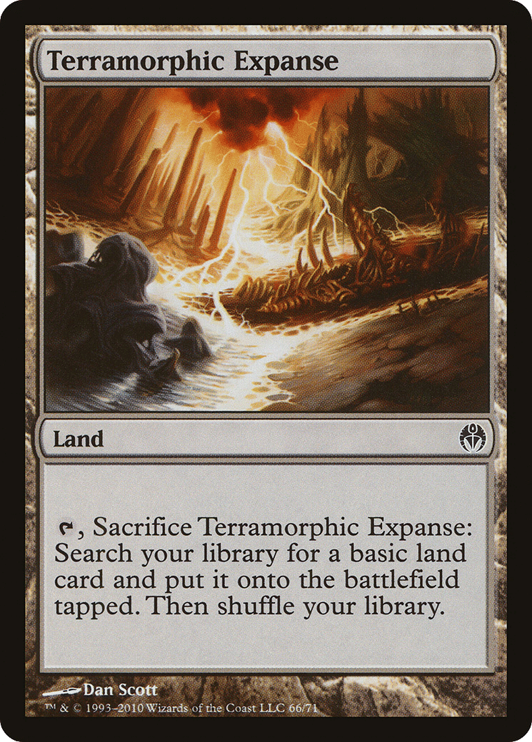 Immensité terramorphe — Duel Decks: Phyrexia vs. the Coalition — Magic: The Gathering