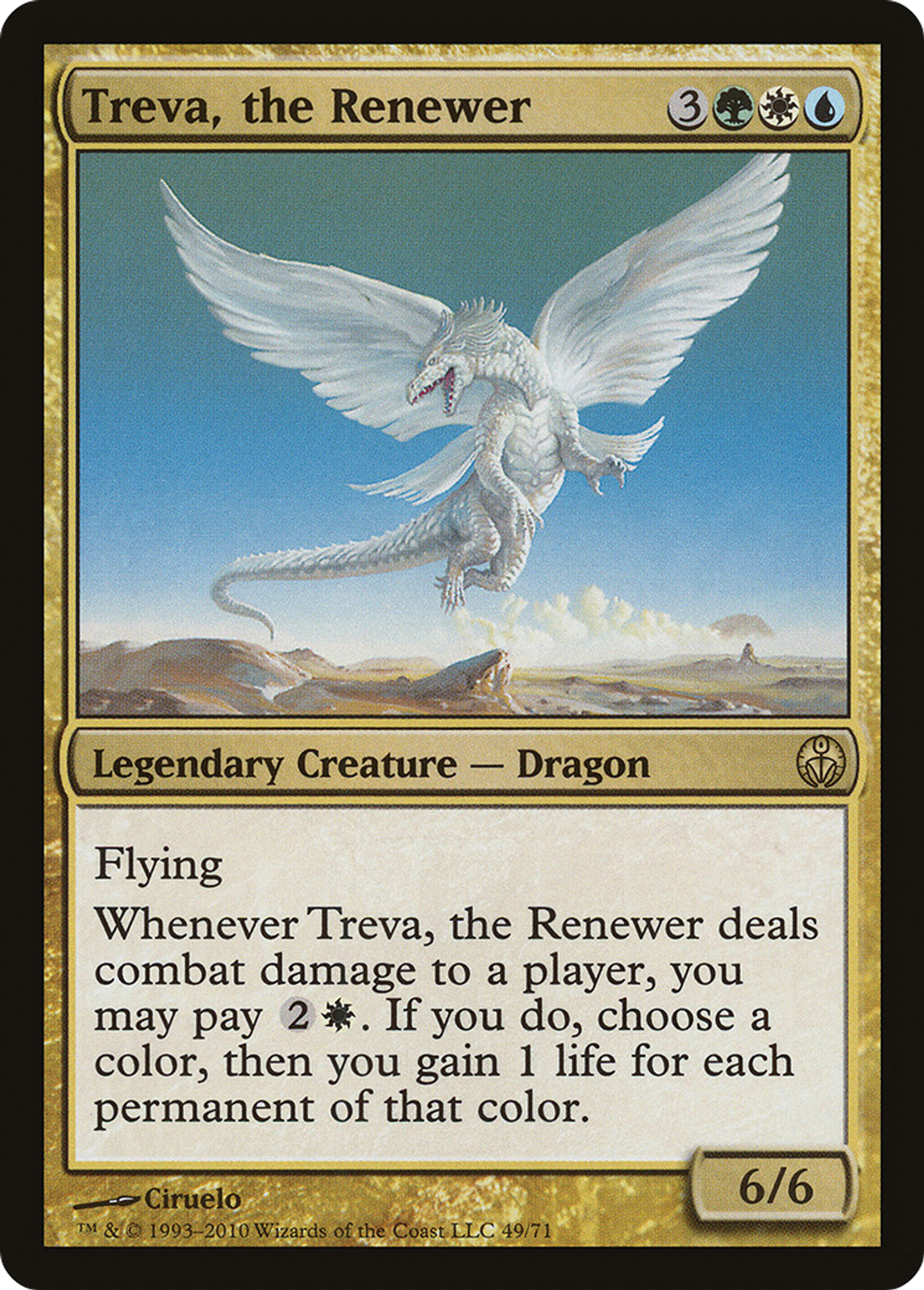 Treva, the Renewer — Duel Decks: Phyrexia vs. the Coalition — Magic: The Gathering
