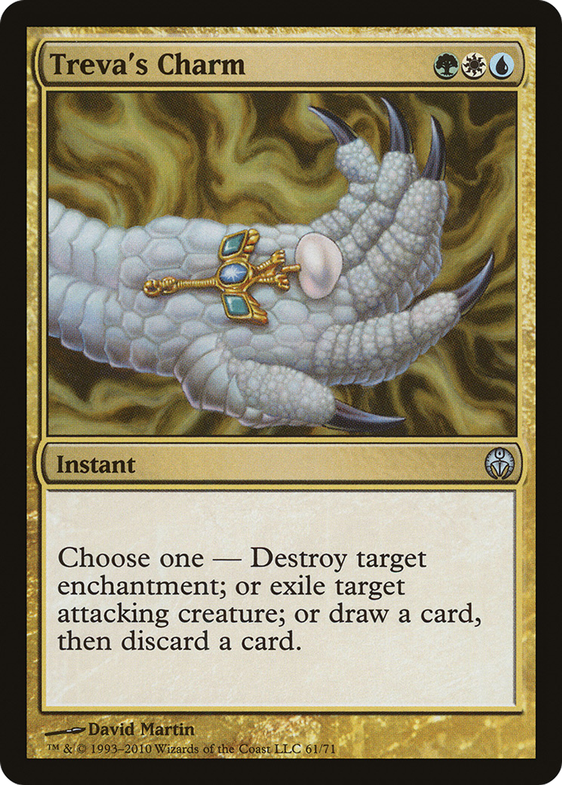 Treva's Charm — Duel Decks: Phyrexia vs. the Coalition — Magic: The Gathering