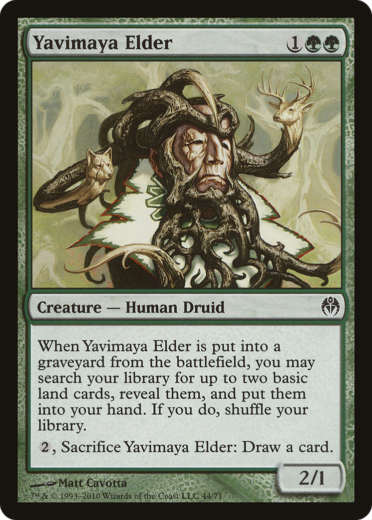 Yavimaya Elder — Duel Decks: Phyrexia vs. the Coalition — Magic: The Gathering