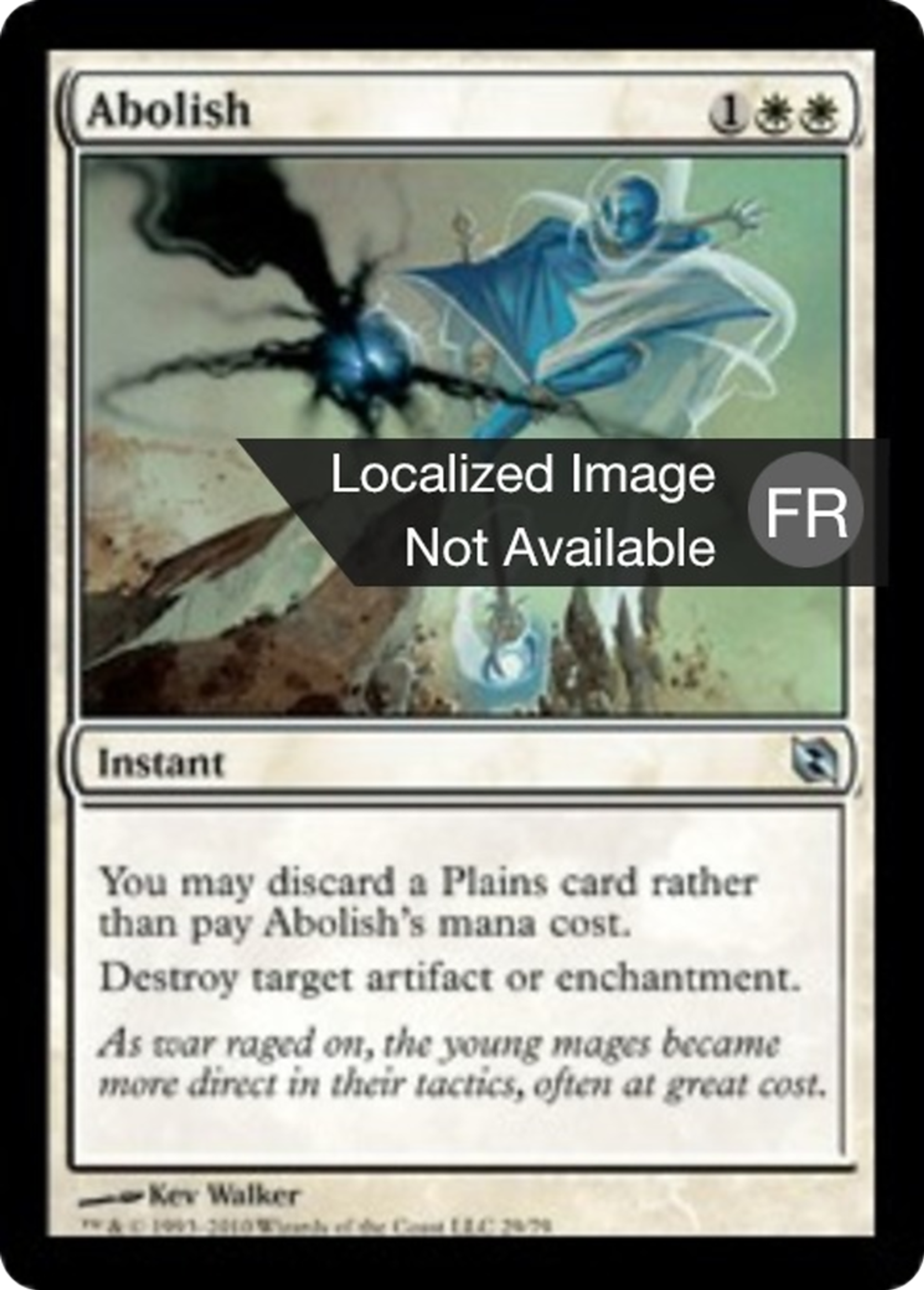 Abolition — Duel Decks: Elspeth vs. Tezzeret — Magic: The Gathering
