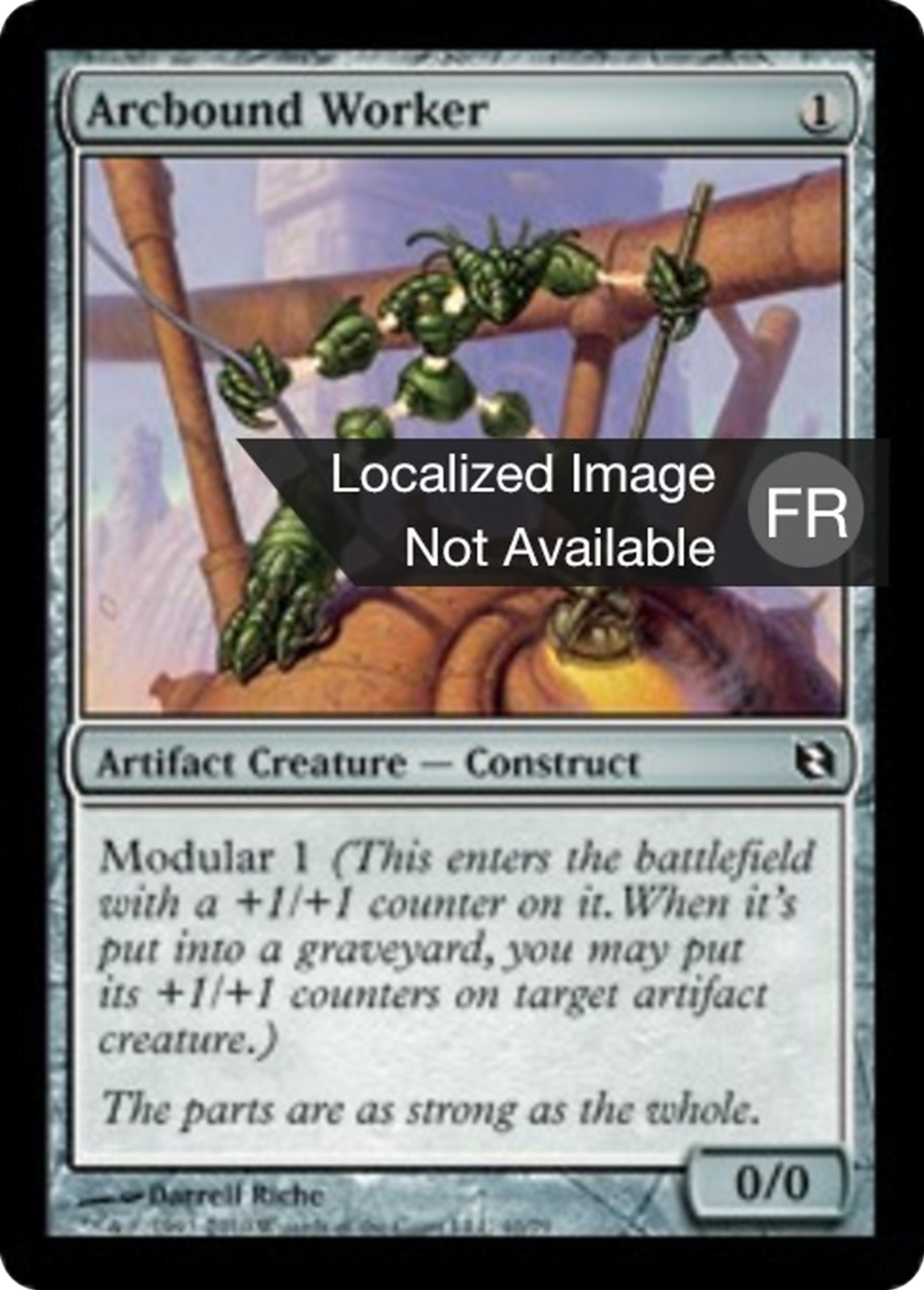 Travailleur entravarc — Duel Decks: Elspeth vs. Tezzeret — Magic: The Gathering
