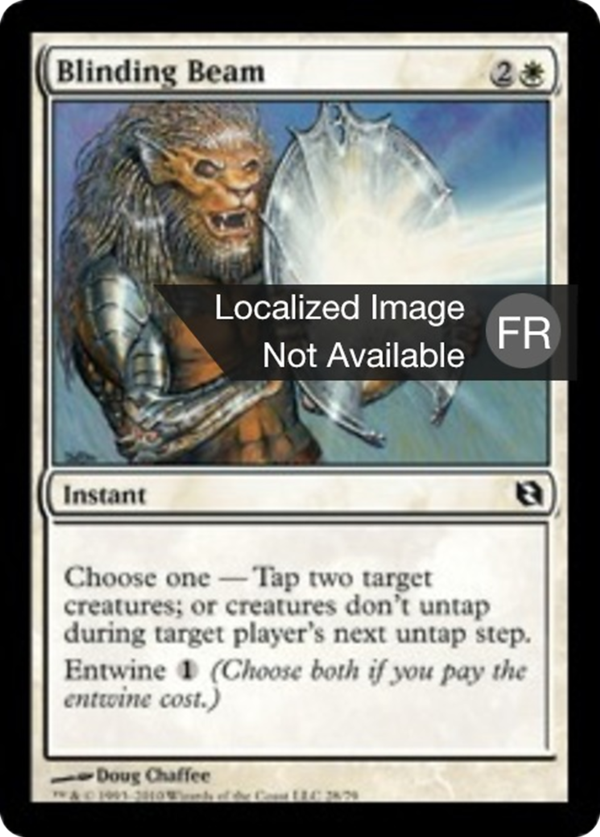 Rayon aveuglant — Duel Decks: Elspeth vs. Tezzeret — Magic: The Gathering