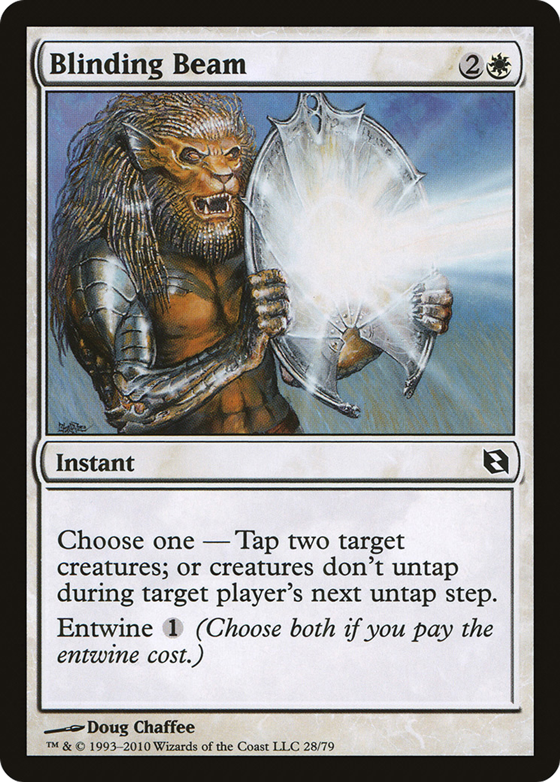 Blinding Beam — Duel Decks: Elspeth vs. Tezzeret — Magic: The Gathering