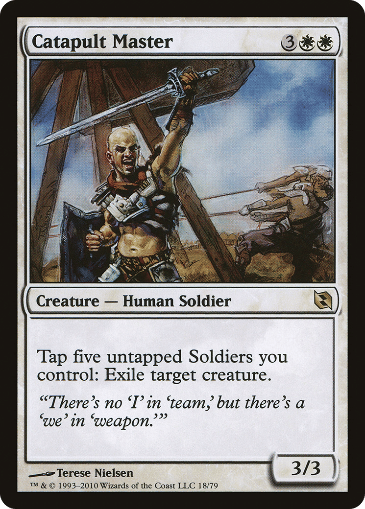 Catapult Master — Duel Decks: Elspeth vs. Tezzeret — Magic: The Gathering