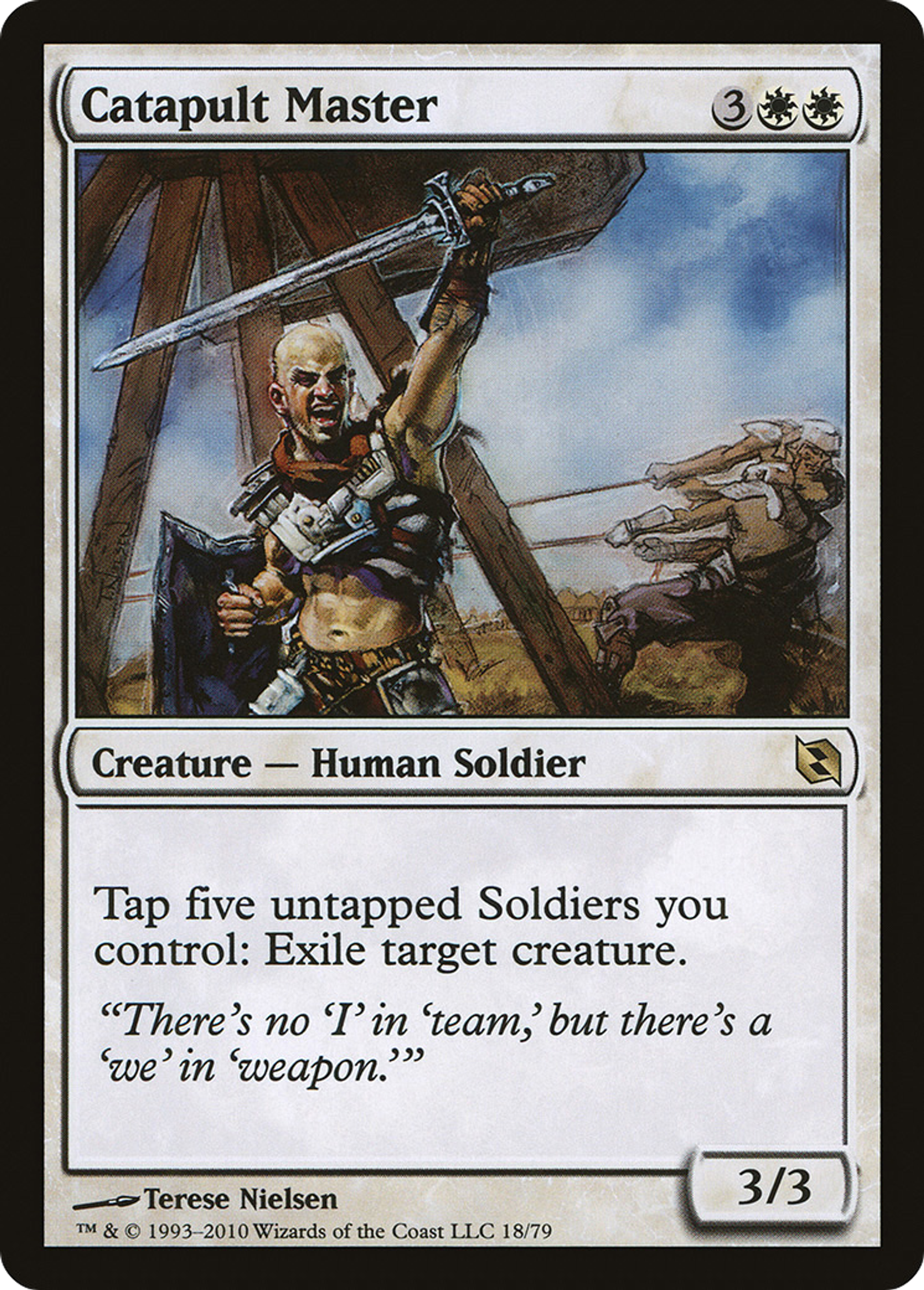 Catapult Master — Duel Decks: Elspeth vs. Tezzeret — Magic: The Gathering