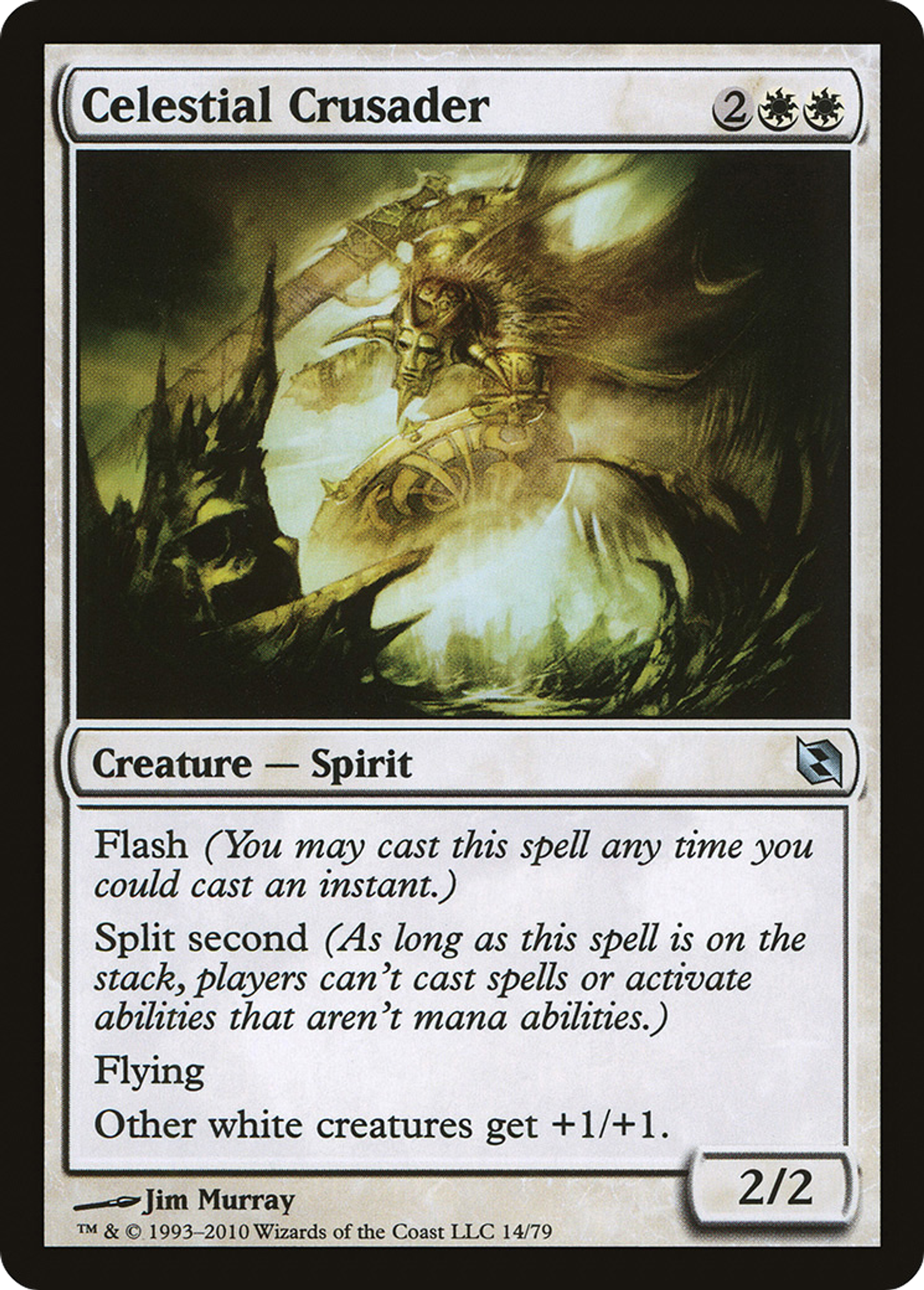 Celestial Crusader — Duel Decks: Elspeth vs. Tezzeret — Magic: The Gathering