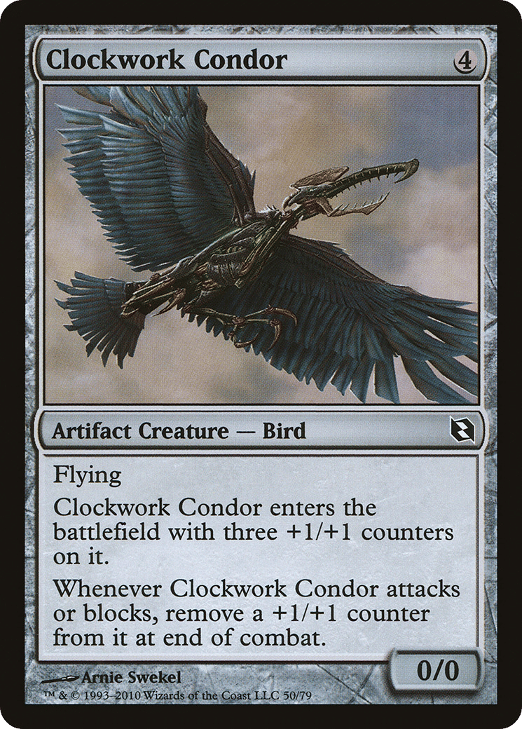Clockwork Condor — Duel Decks: Elspeth vs. Tezzeret — Magic: The Gathering