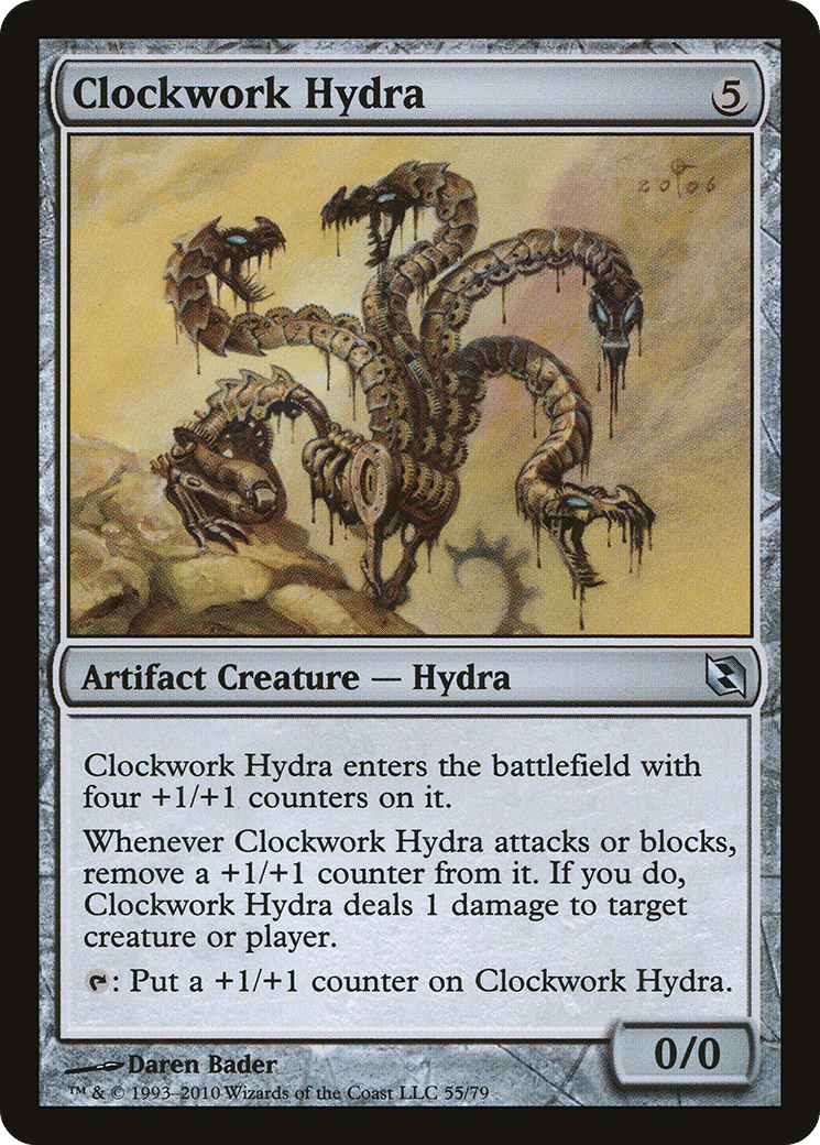 Clockwork Hydra — Duel Decks: Elspeth vs. Tezzeret — Magic: The Gathering