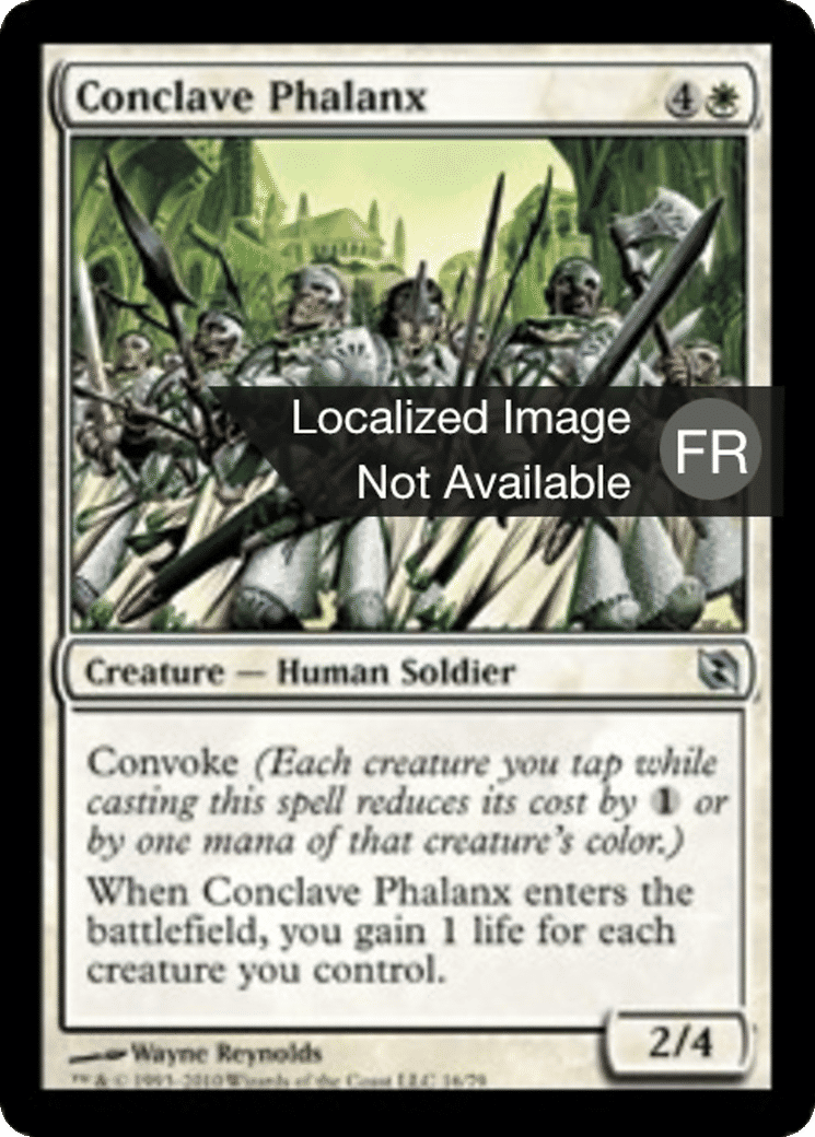Phalange du Conclave — Duel Decks: Elspeth vs. Tezzeret — Magic: The Gathering