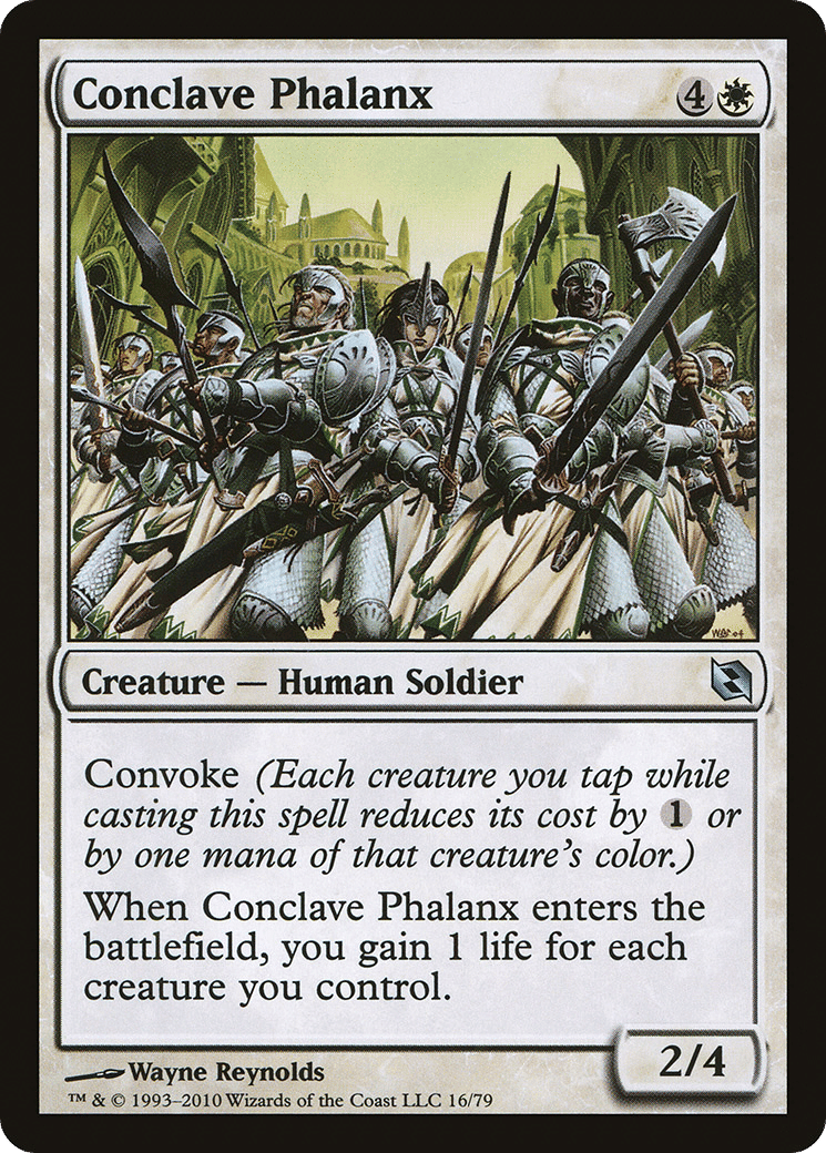 Conclave Phalanx — Duel Decks: Elspeth vs. Tezzeret — Magic: The Gathering