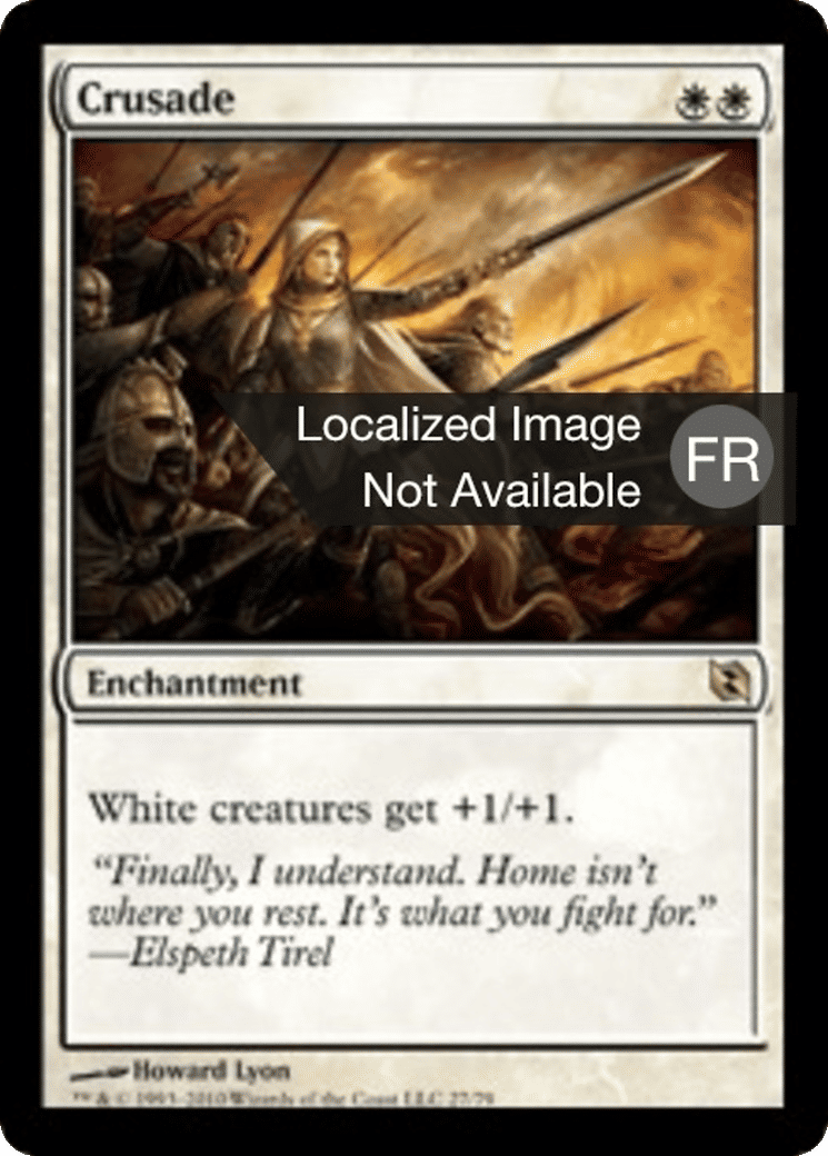 Croisade — Duel Decks: Elspeth vs. Tezzeret — Magic: The Gathering