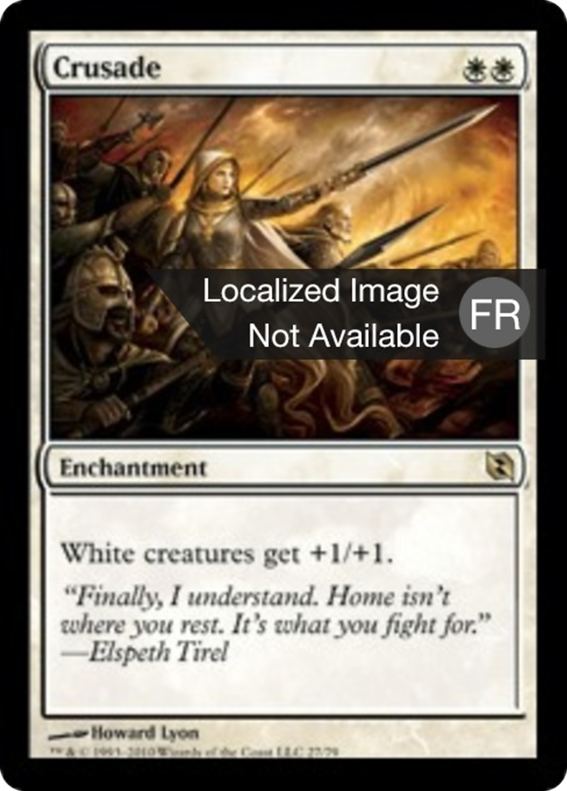 Croisade — Duel Decks: Elspeth vs. Tezzeret — Magic: The Gathering