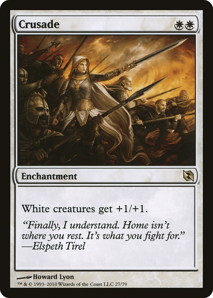 Crusade — Duel Decks: Elspeth vs. Tezzeret — Magic: The Gathering