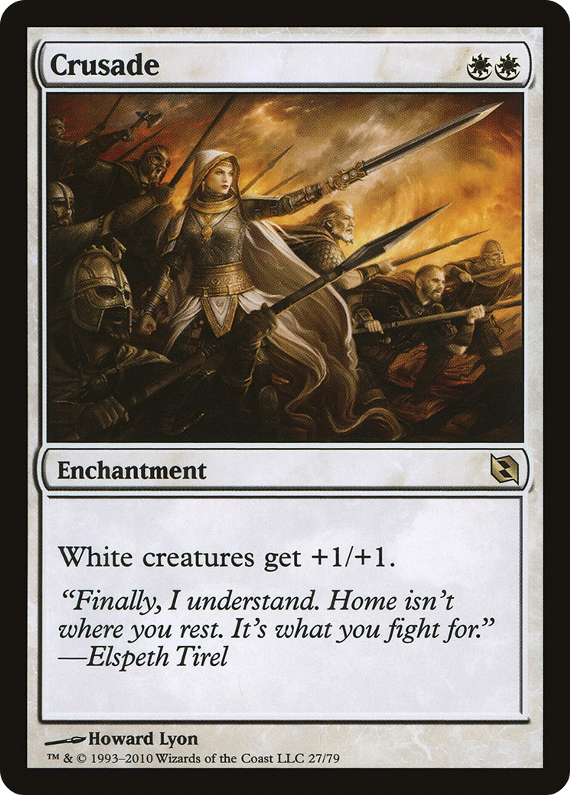 Crusade — Duel Decks: Elspeth vs. Tezzeret — Magic: The Gathering