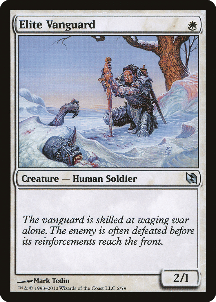 Elite Vanguard — Duel Decks: Elspeth vs. Tezzeret — Magic: The Gathering