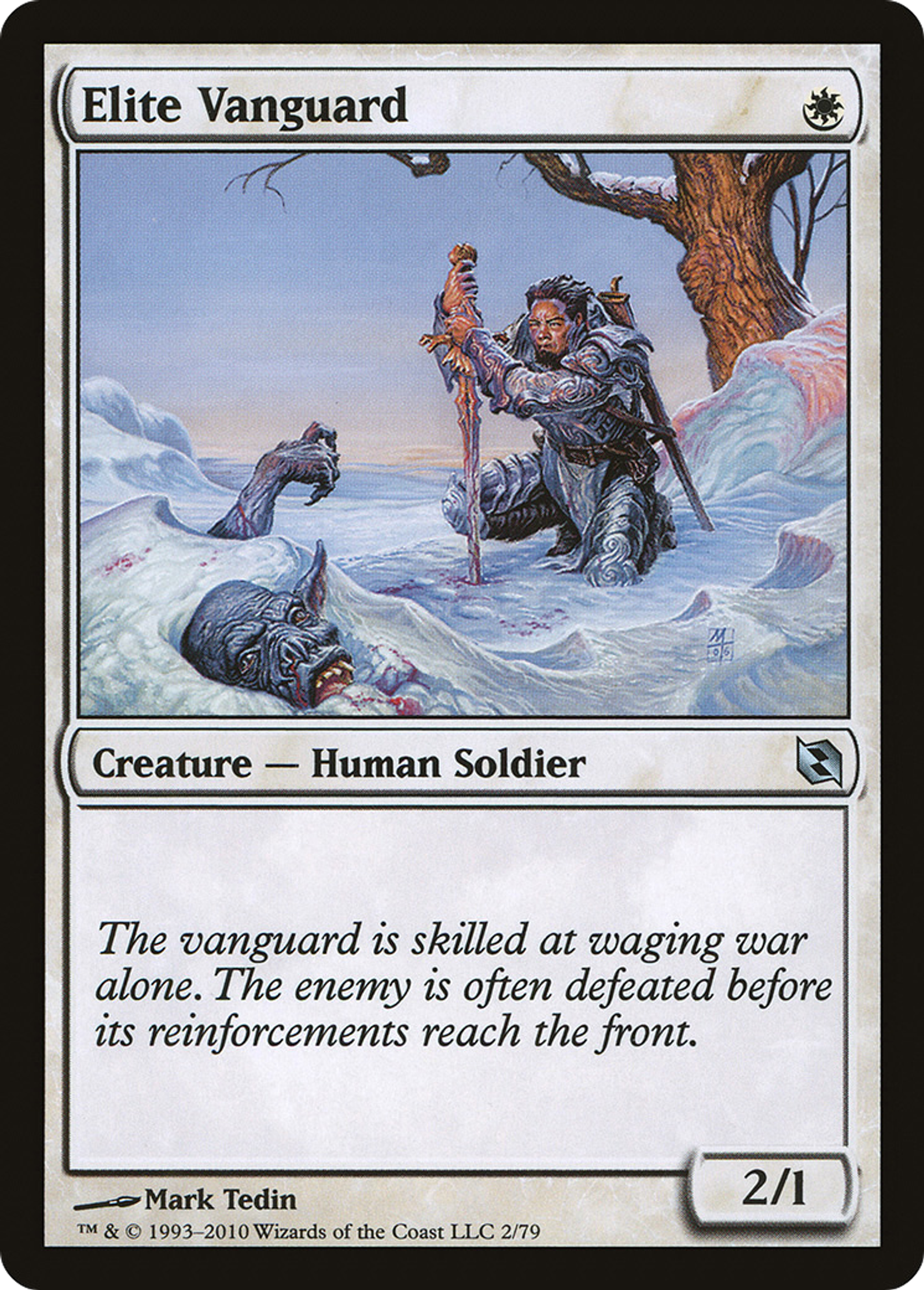 Elite Vanguard — Duel Decks: Elspeth vs. Tezzeret — Magic: The Gathering