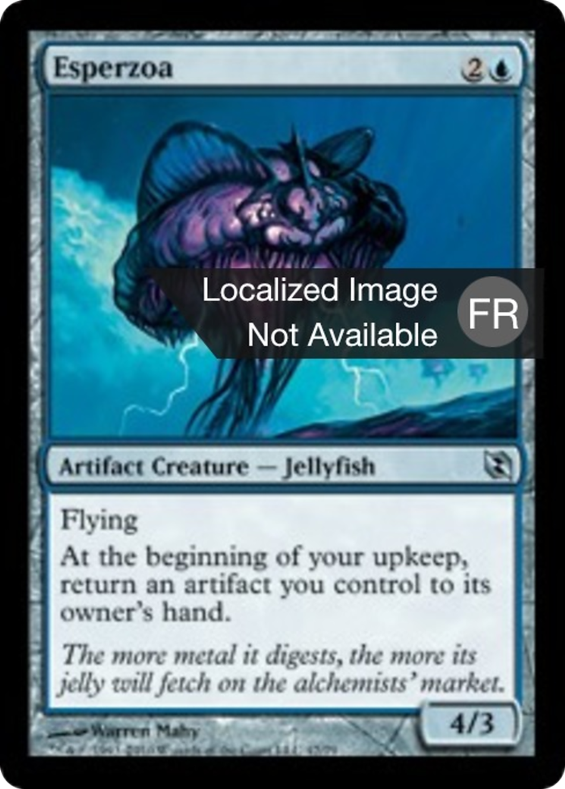 Esperzoa — Duel Decks: Elspeth vs. Tezzeret — Magic: The Gathering