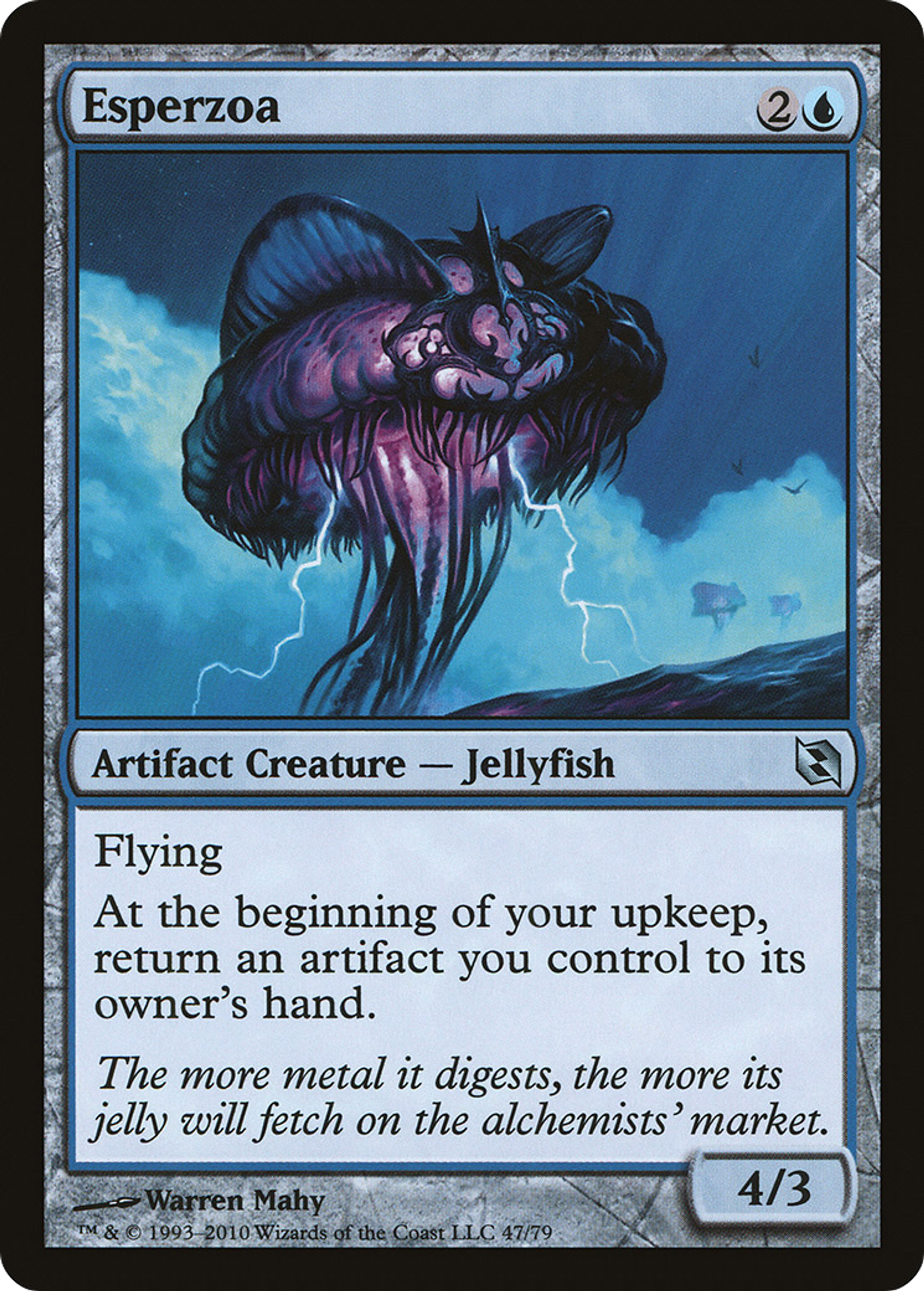 Esperzoa — Duel Decks: Elspeth vs. Tezzeret — Magic: The Gathering