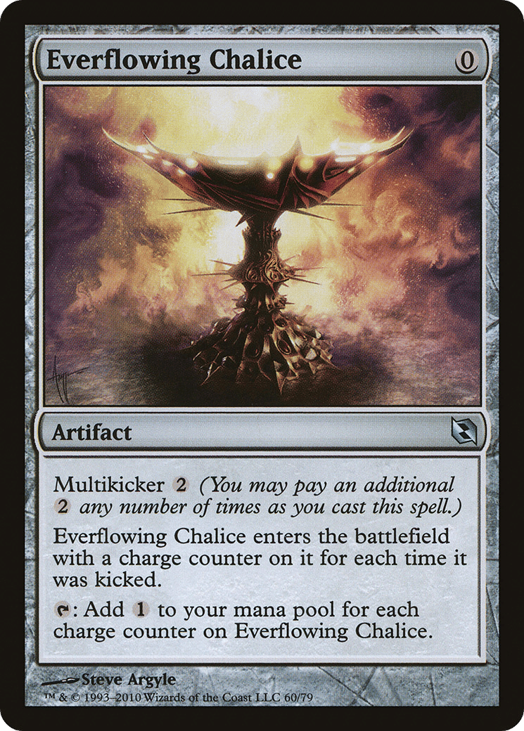 Everflowing Chalice — Duel Decks: Elspeth vs. Tezzeret — Magic: The Gathering