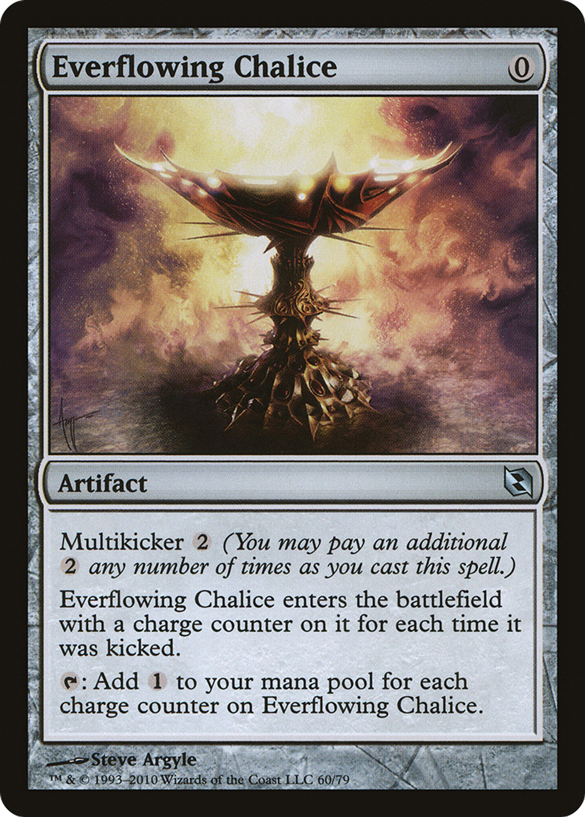 Everflowing Chalice — Duel Decks: Elspeth vs. Tezzeret — Magic: The Gathering