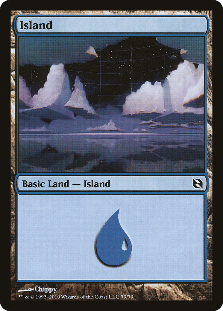 Island — Duel Decks: Elspeth vs. Tezzeret — Magic: The Gathering