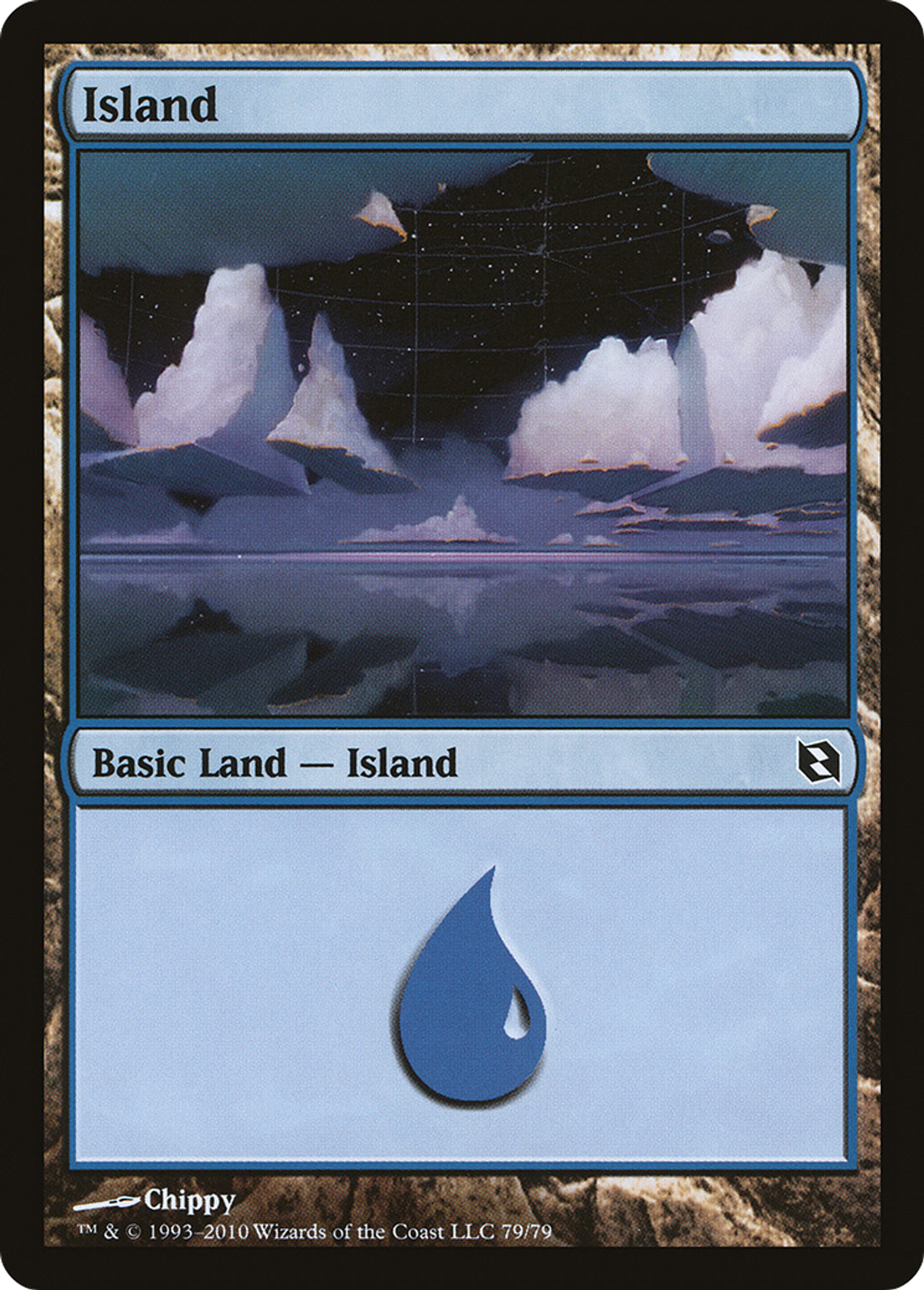 Island — Duel Decks: Elspeth vs. Tezzeret — Magic: The Gathering