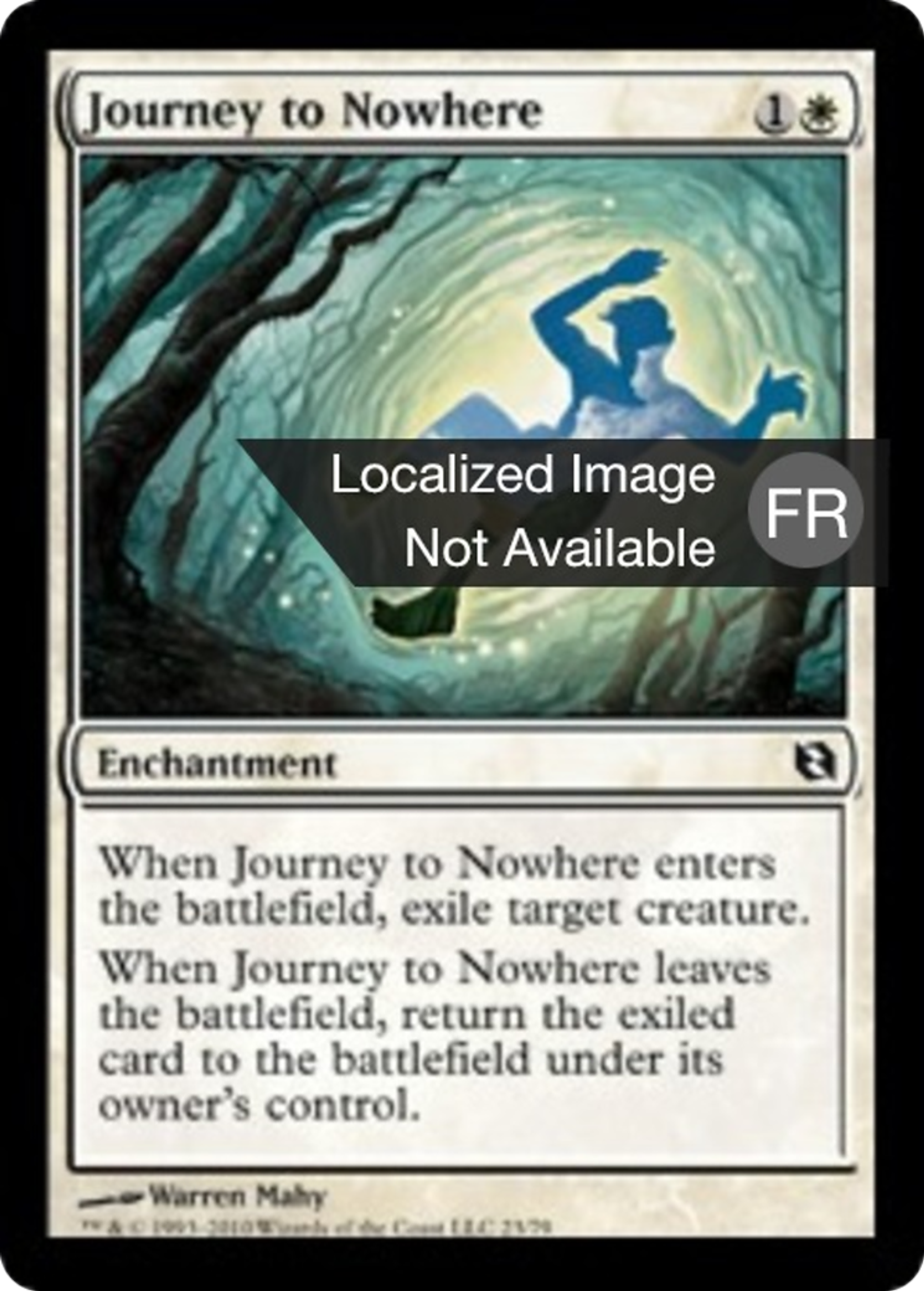 Voyage vers le néant — Duel Decks: Elspeth vs. Tezzeret — Magic: The Gathering