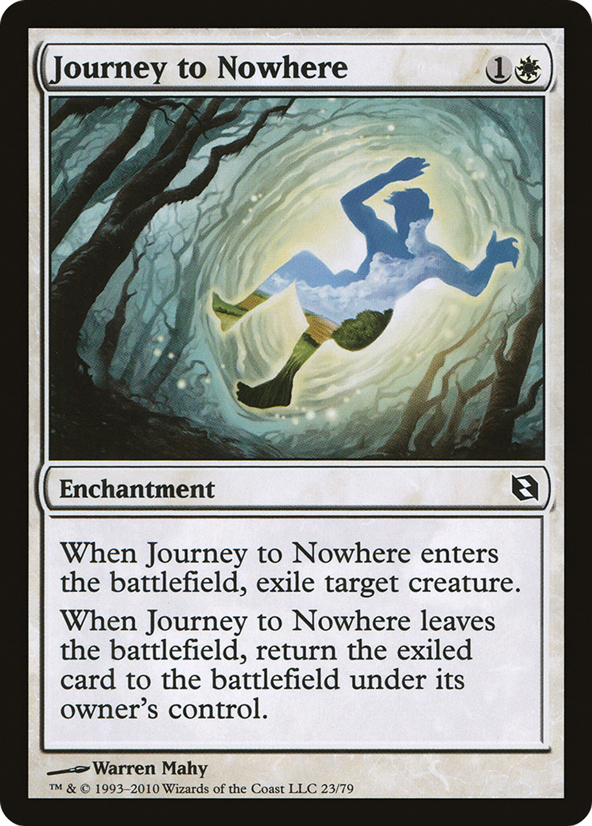 Journey to Nowhere — Duel Decks: Elspeth vs. Tezzeret — Magic: The Gathering
