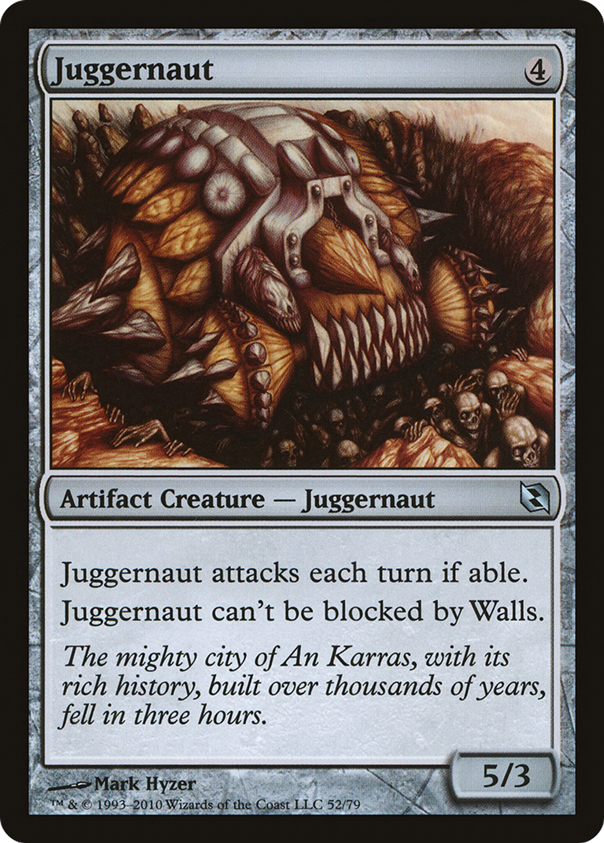 Juggernaut — Duel Decks: Elspeth vs. Tezzeret — Magic: The Gathering