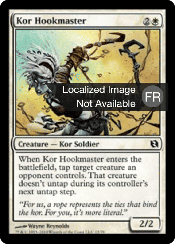 Maîtresse aux crochets kor — Duel Decks: Elspeth vs. Tezzeret — Magic: The Gathering