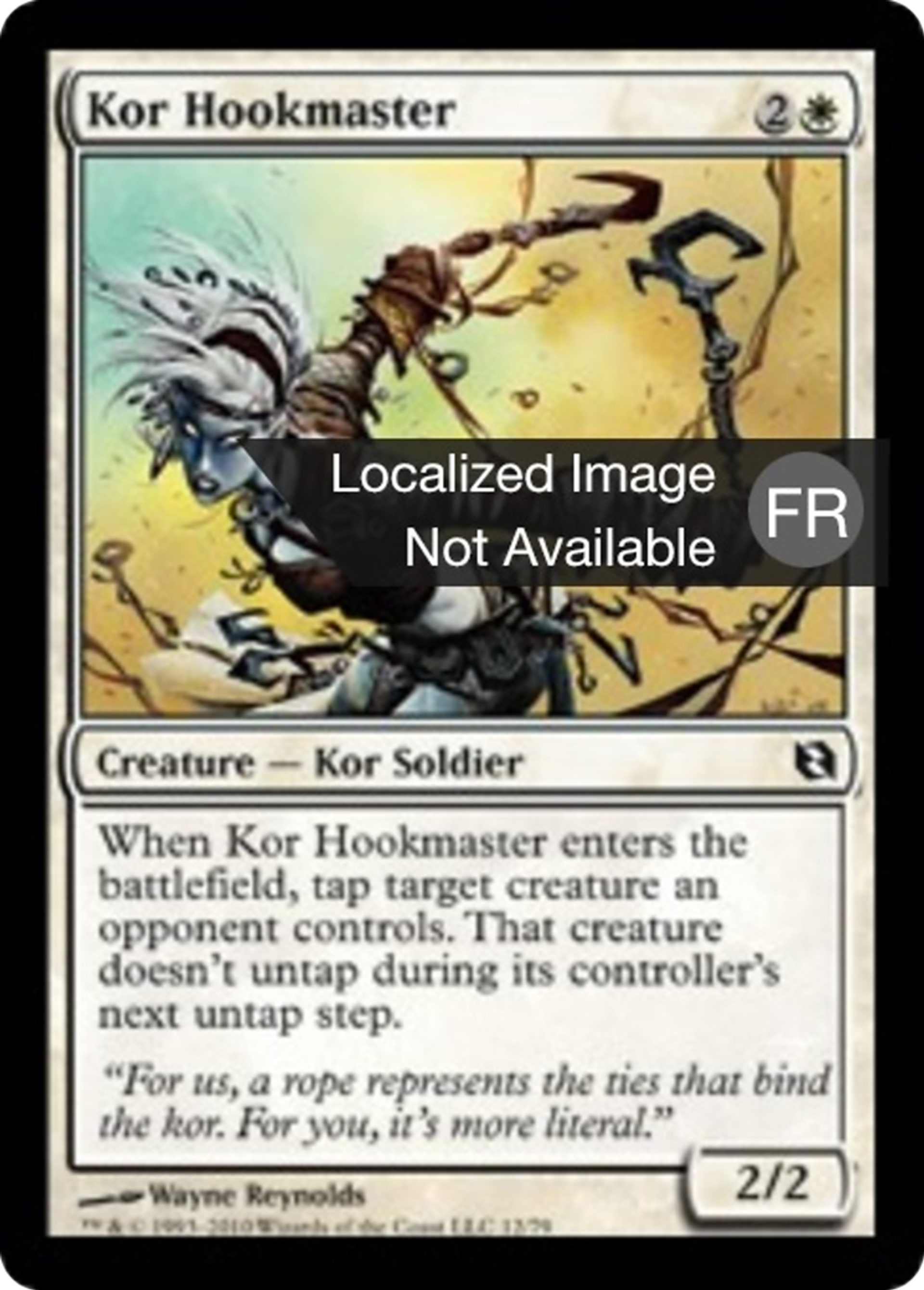 Maîtresse aux crochets kor — Duel Decks: Elspeth vs. Tezzeret — Magic: The Gathering