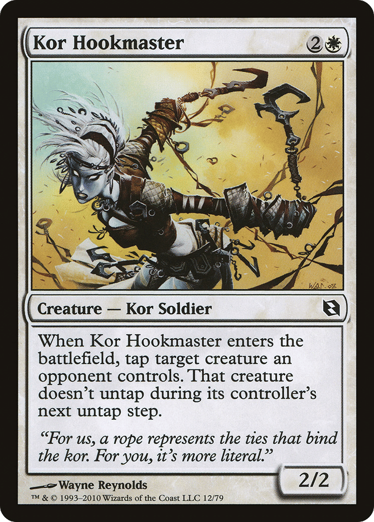 Kor Hookmaster — Duel Decks: Elspeth vs. Tezzeret — Magic: The Gathering