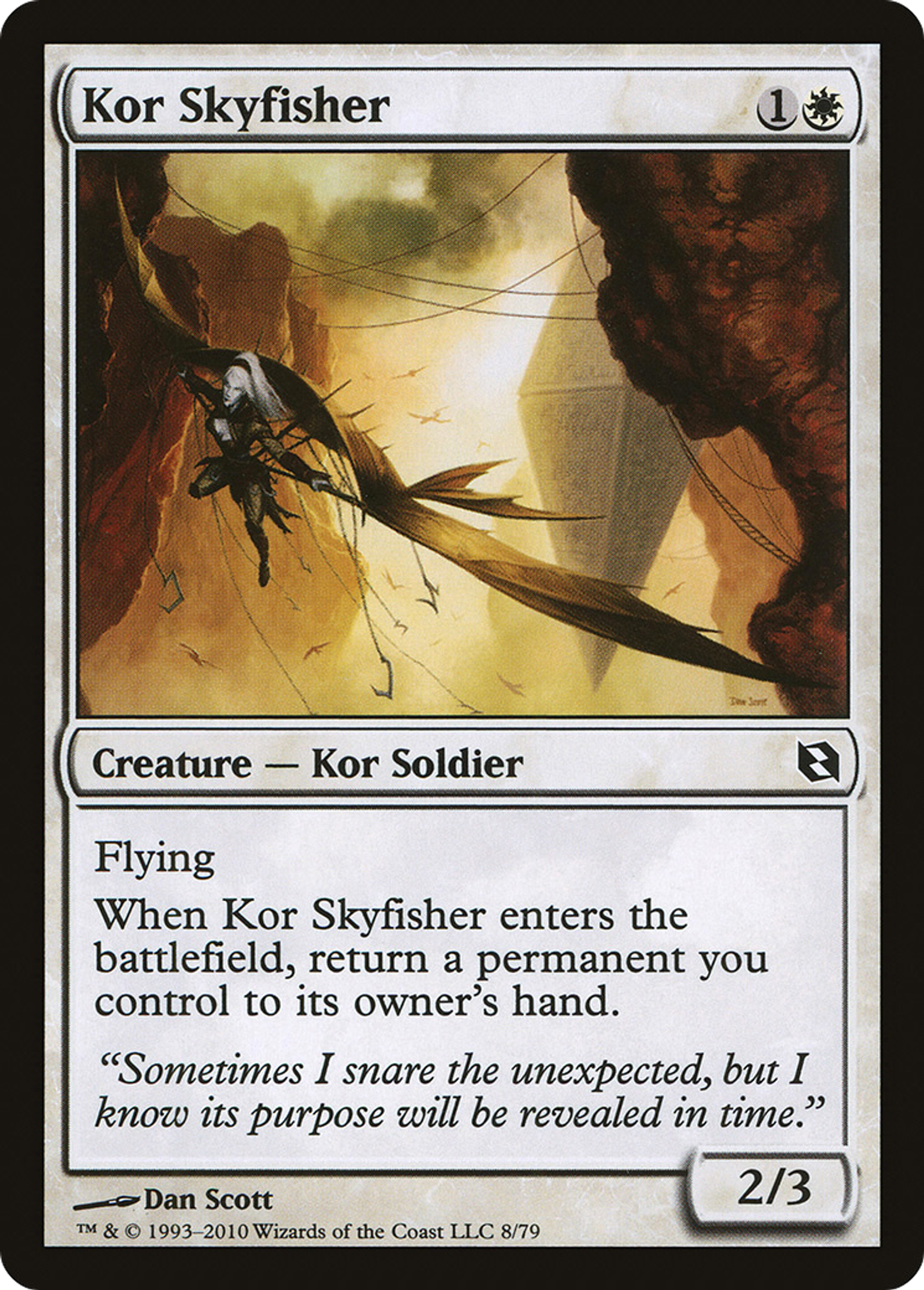 Kor Skyfisher — Duel Decks: Elspeth vs. Tezzeret — Magic: The Gathering