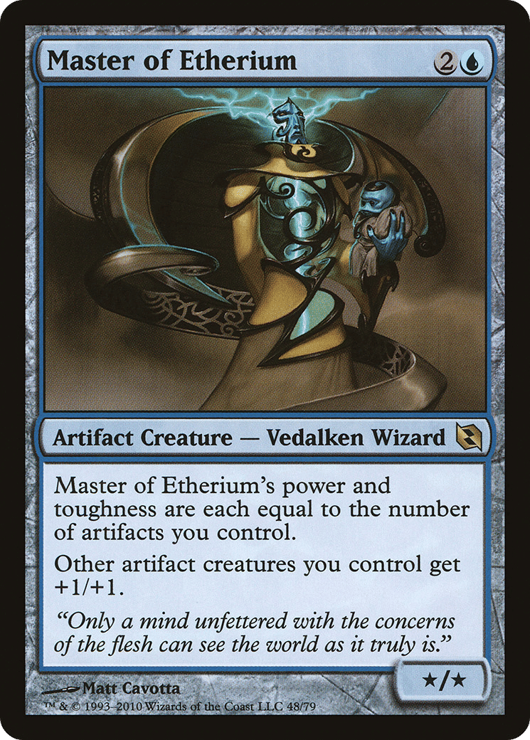 Master of Etherium — Duel Decks: Elspeth vs. Tezzeret — Magic: The Gathering