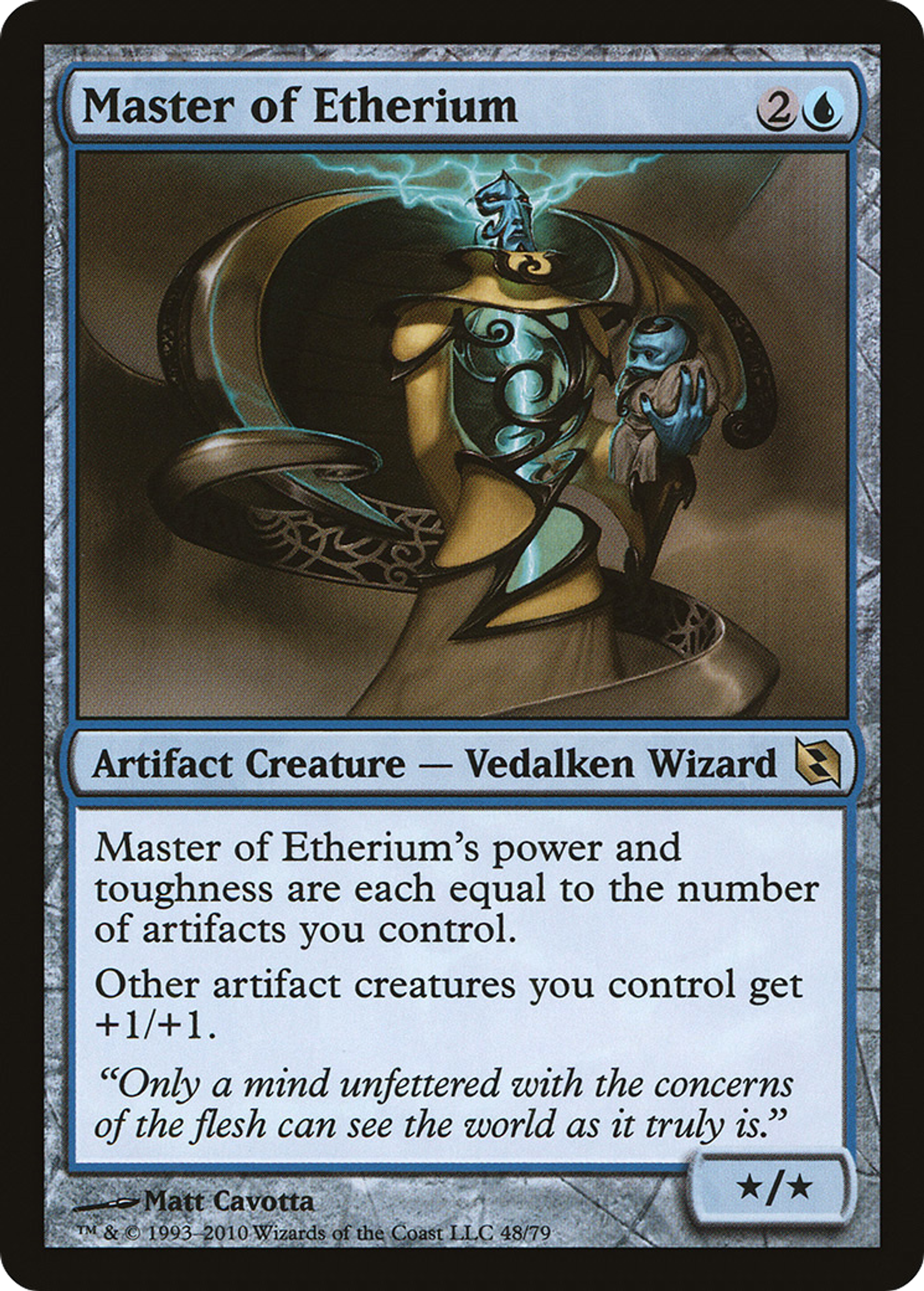 Master of Etherium — Duel Decks: Elspeth vs. Tezzeret — Magic: The Gathering
