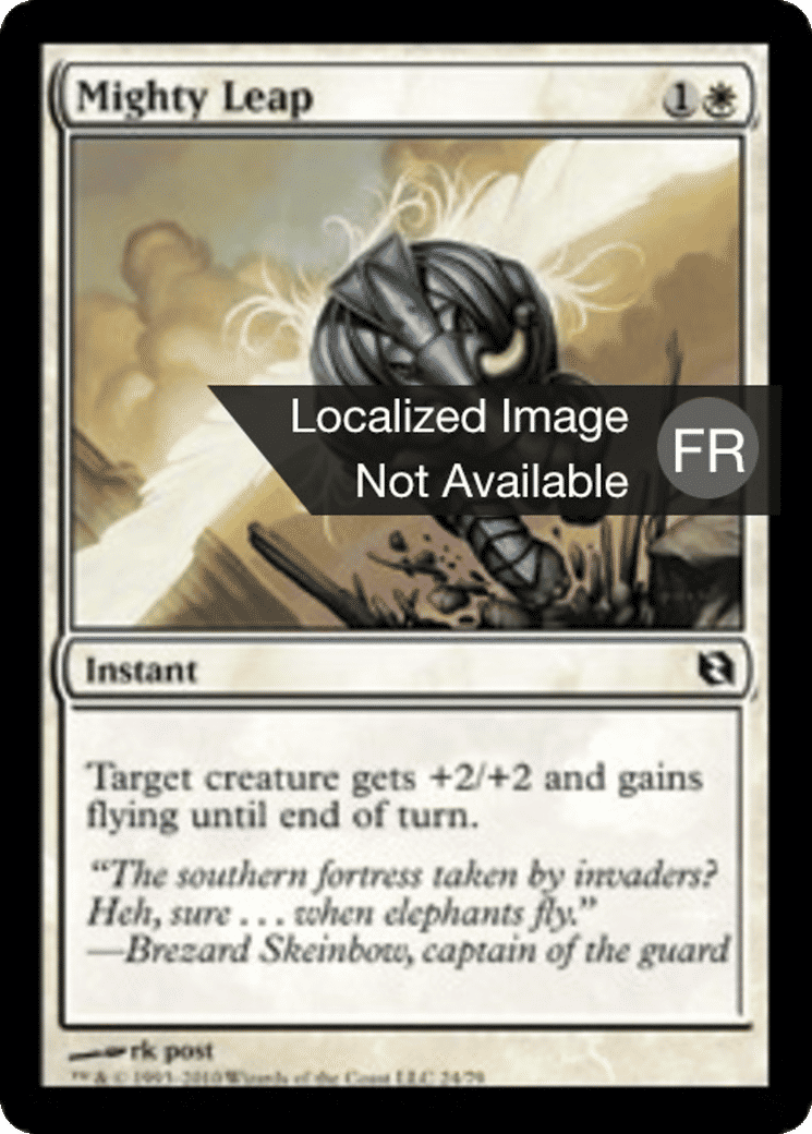 Sacré saut — Duel Decks: Elspeth vs. Tezzeret — Magic: The Gathering