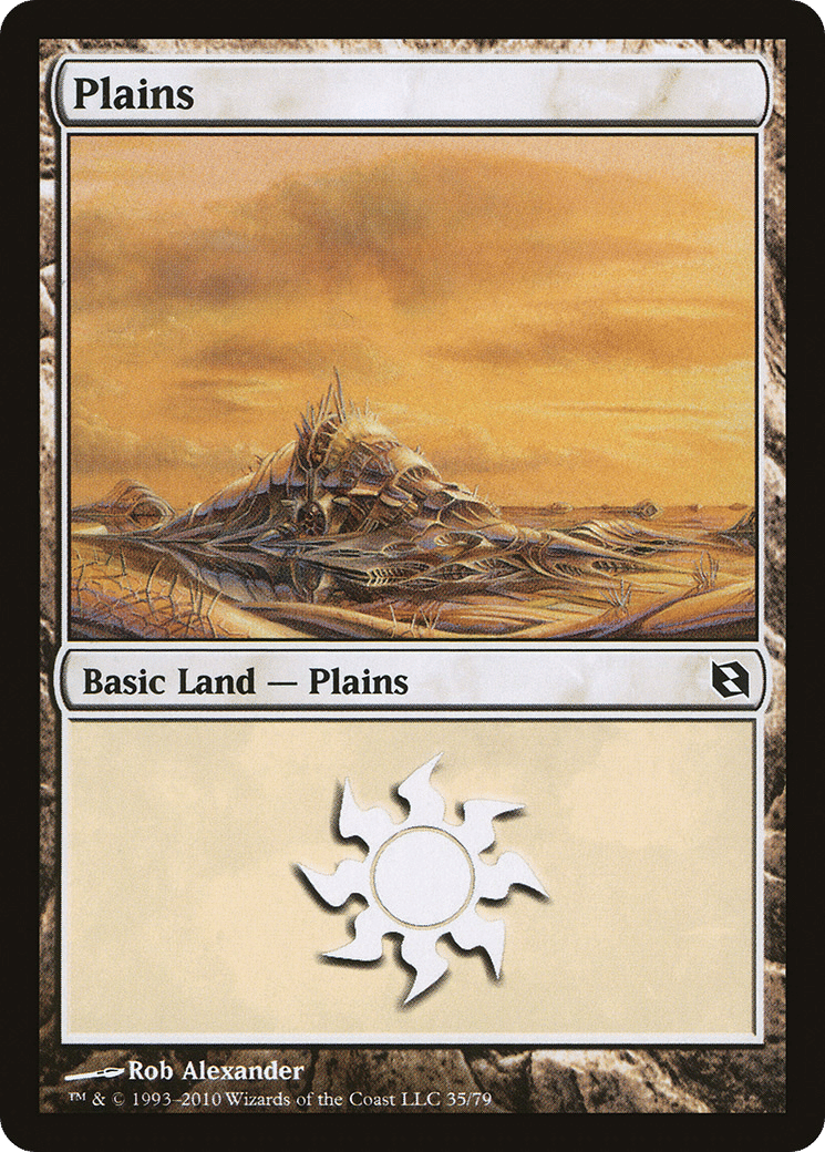 Plains — Duel Decks: Elspeth vs. Tezzeret — Magic: The Gathering