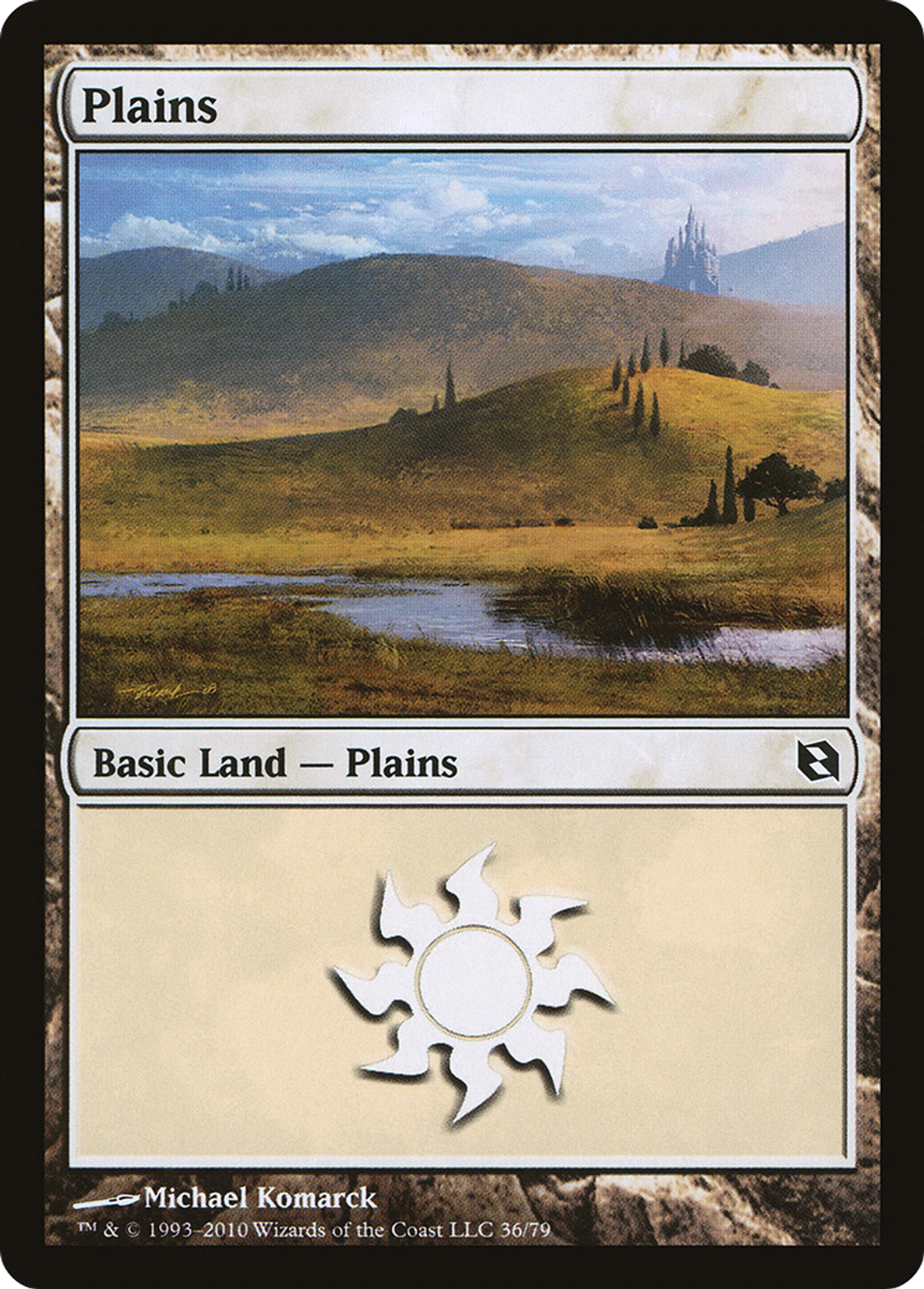 Plains — Duel Decks: Elspeth vs. Tezzeret — Magic: The Gathering