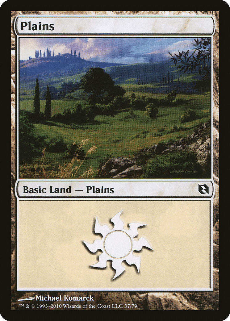 Plains — Duel Decks: Elspeth vs. Tezzeret — Magic: The Gathering