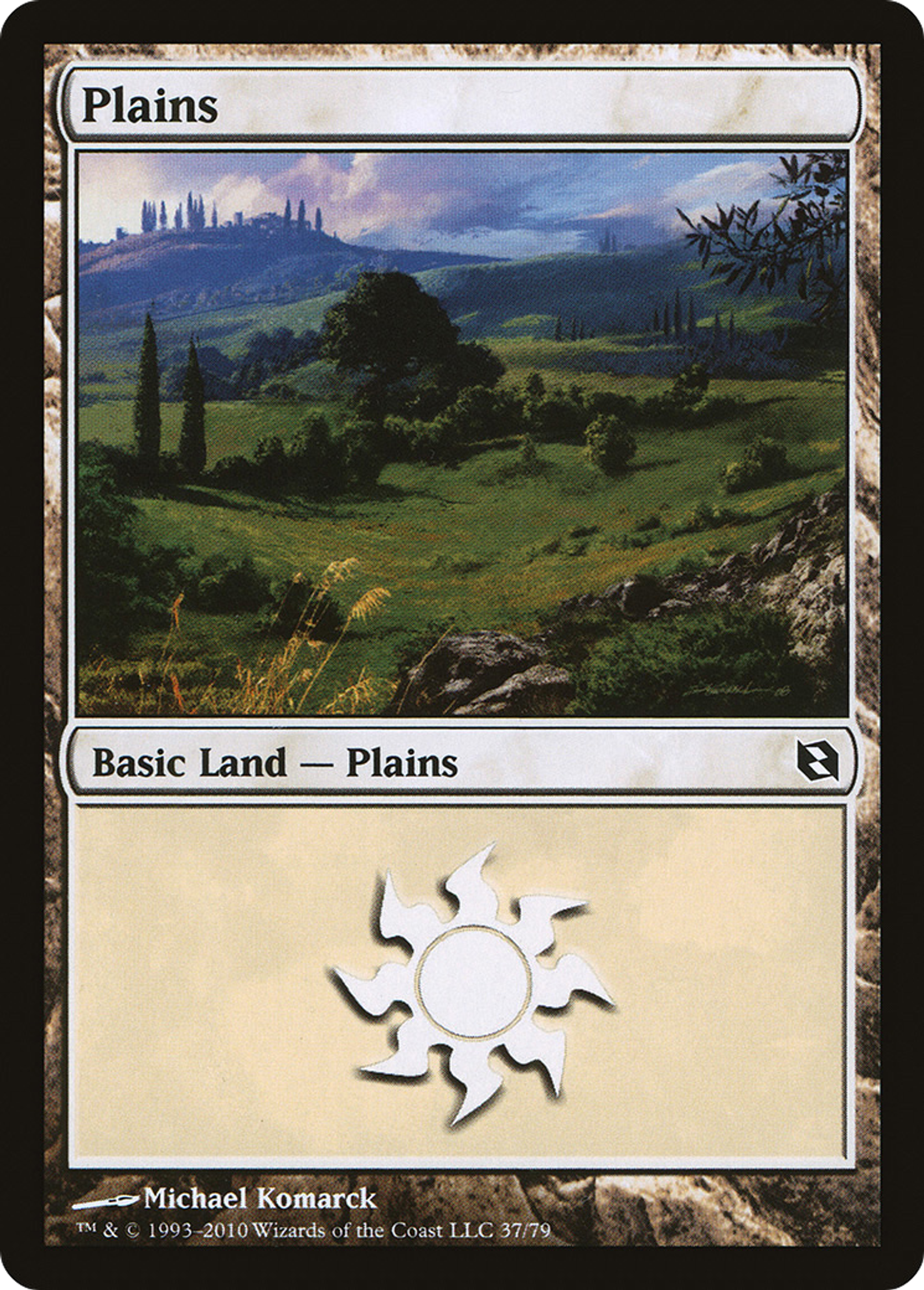 Plains — Duel Decks: Elspeth vs. Tezzeret — Magic: The Gathering