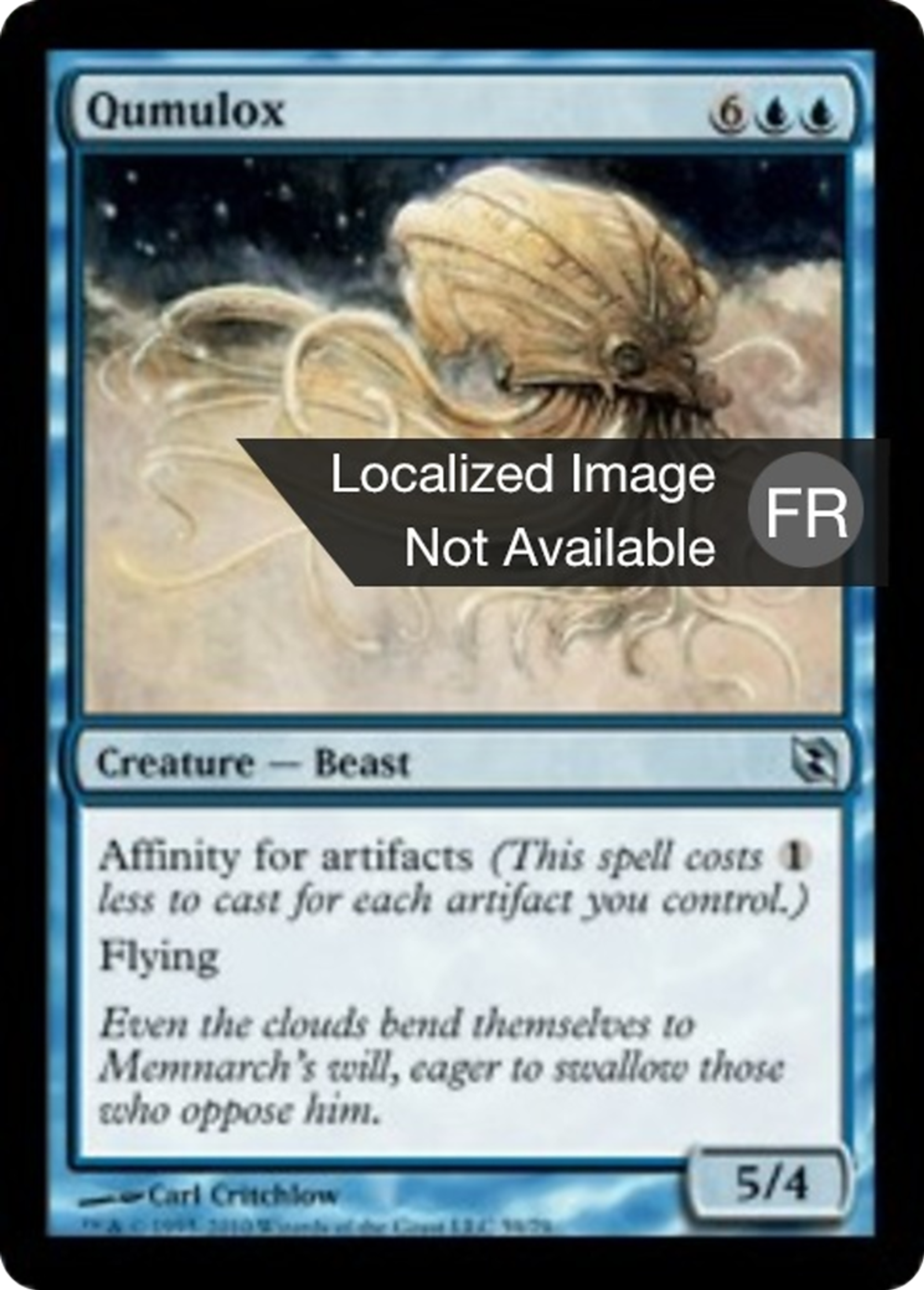 Qumulox — Duel Decks: Elspeth vs. Tezzeret — Magic: The Gathering