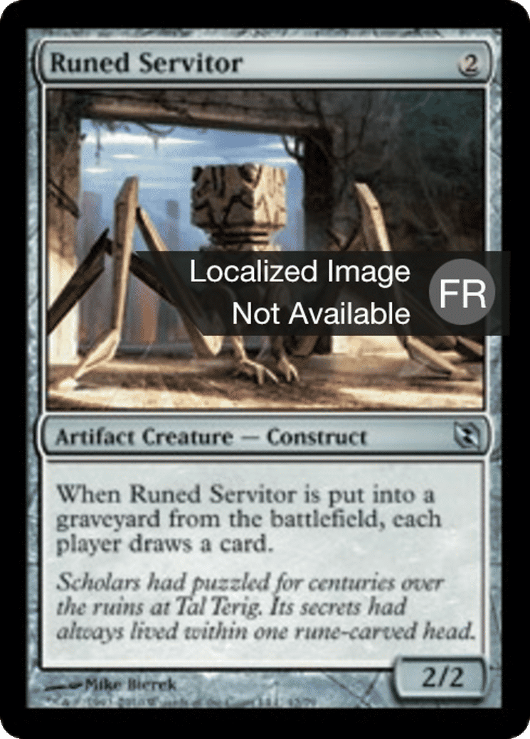 Valet serti de runes — Duel Decks: Elspeth vs. Tezzeret — Magic: The Gathering
