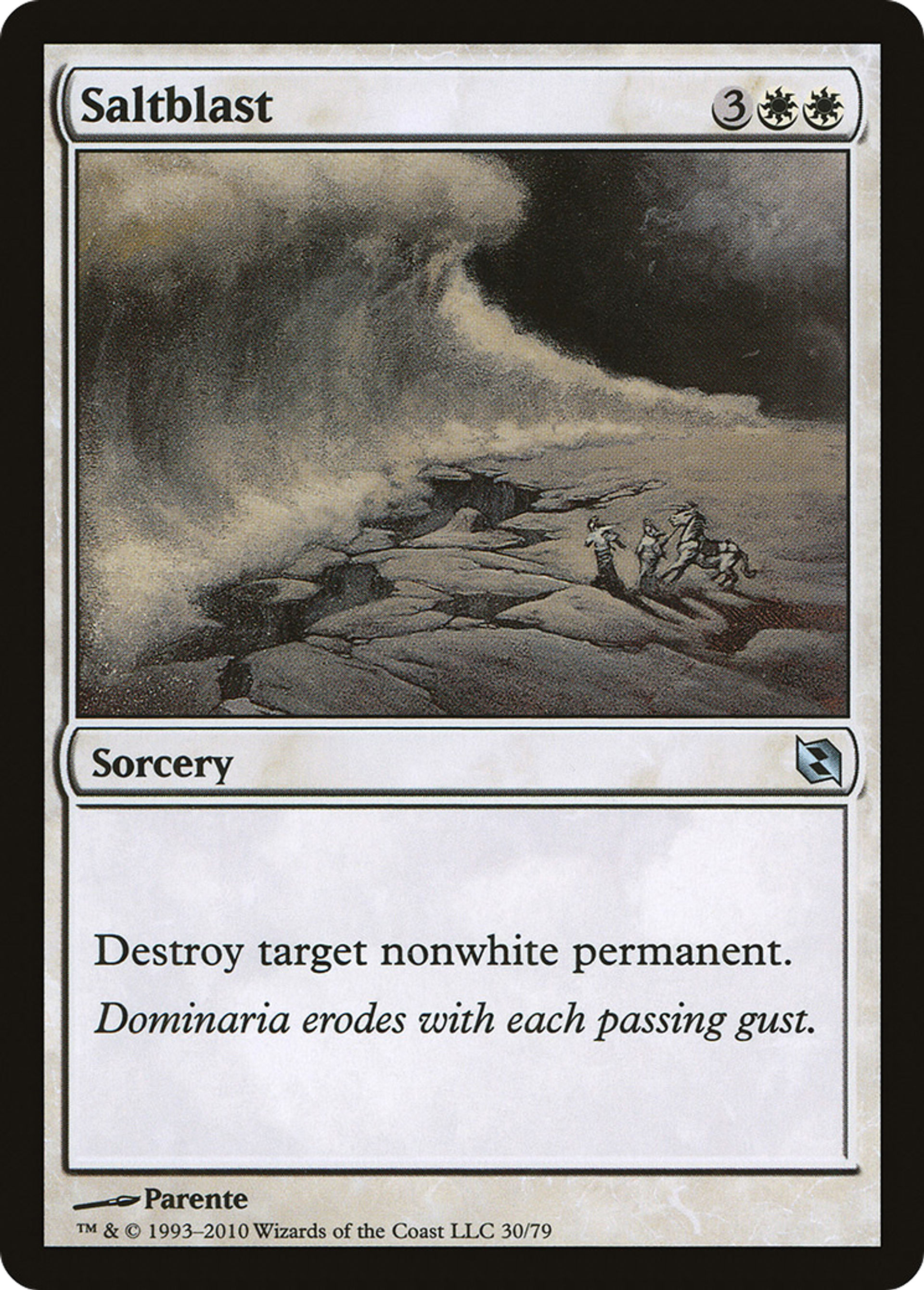 Saltblast — Duel Decks: Elspeth vs. Tezzeret — Magic: The Gathering