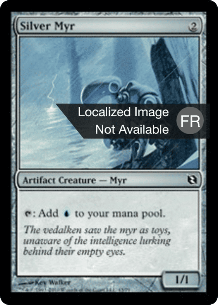 Myr argenté — Duel Decks: Elspeth vs. Tezzeret — Magic: The Gathering