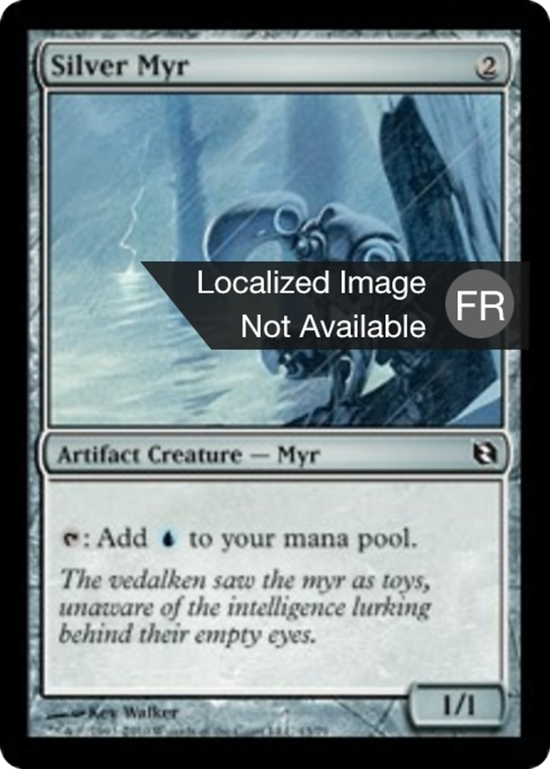 Myr argenté — Duel Decks: Elspeth vs. Tezzeret — Magic: The Gathering