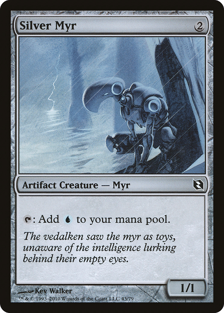 Silver Myr — Duel Decks: Elspeth vs. Tezzeret — Magic: The Gathering