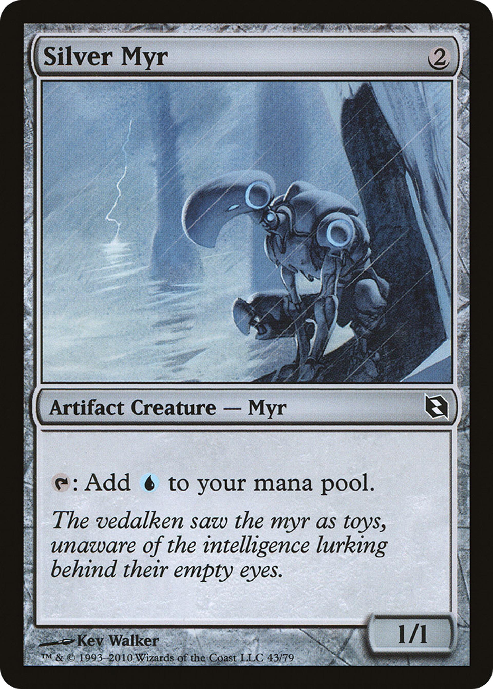 Silver Myr — Duel Decks: Elspeth vs. Tezzeret — Magic: The Gathering