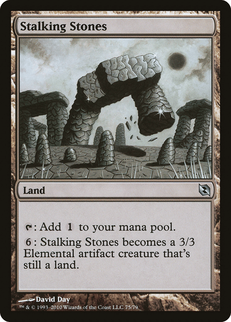 Stalking Stones — Duel Decks: Elspeth vs. Tezzeret — Magic: The Gathering